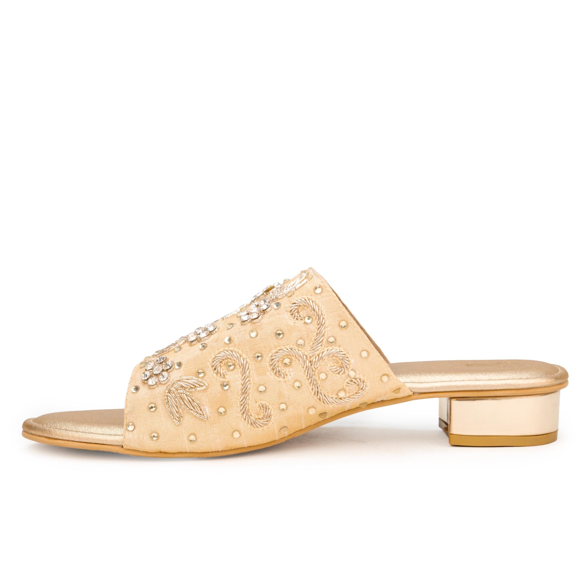 Crystal Drop Heels