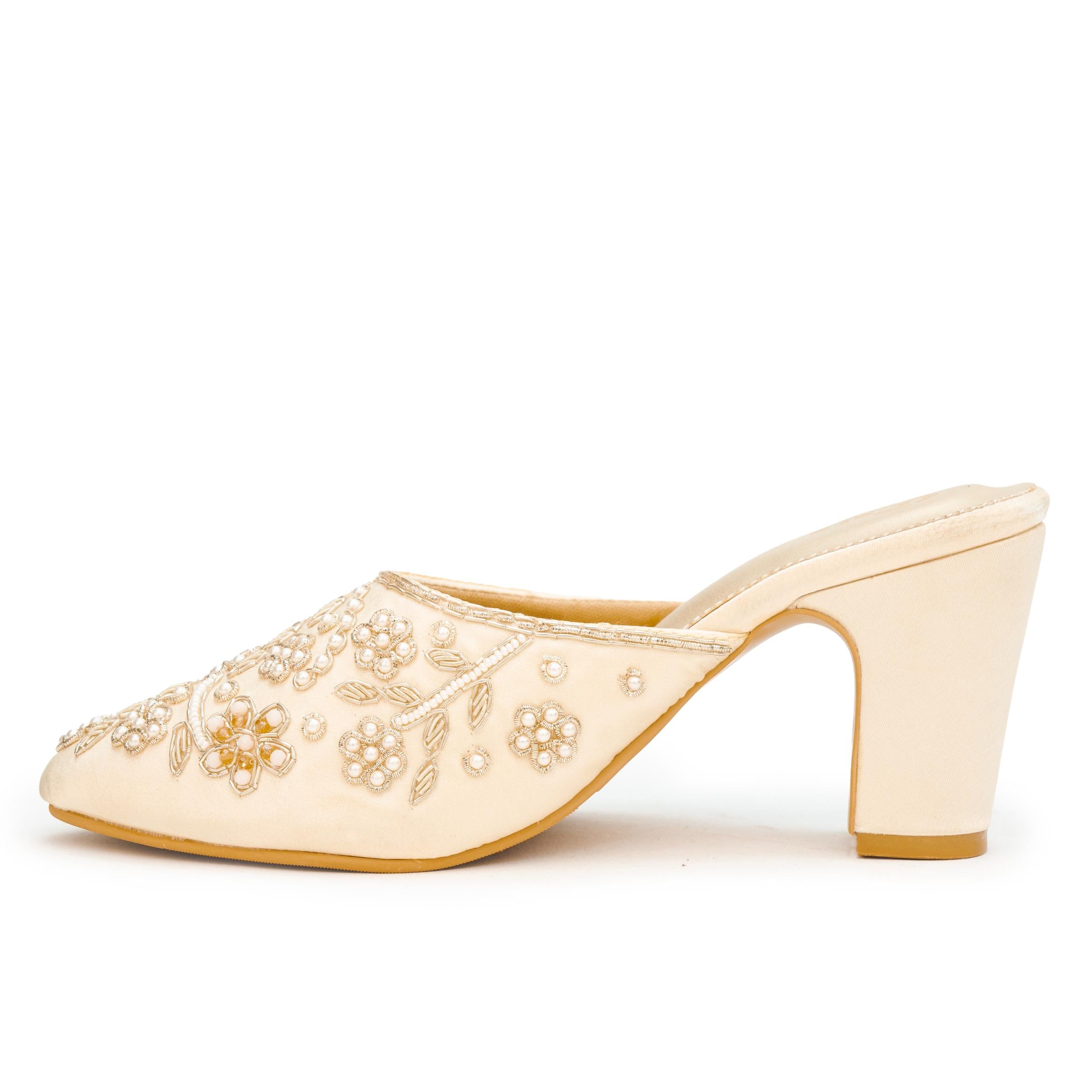 EaseFit Beaded Mules