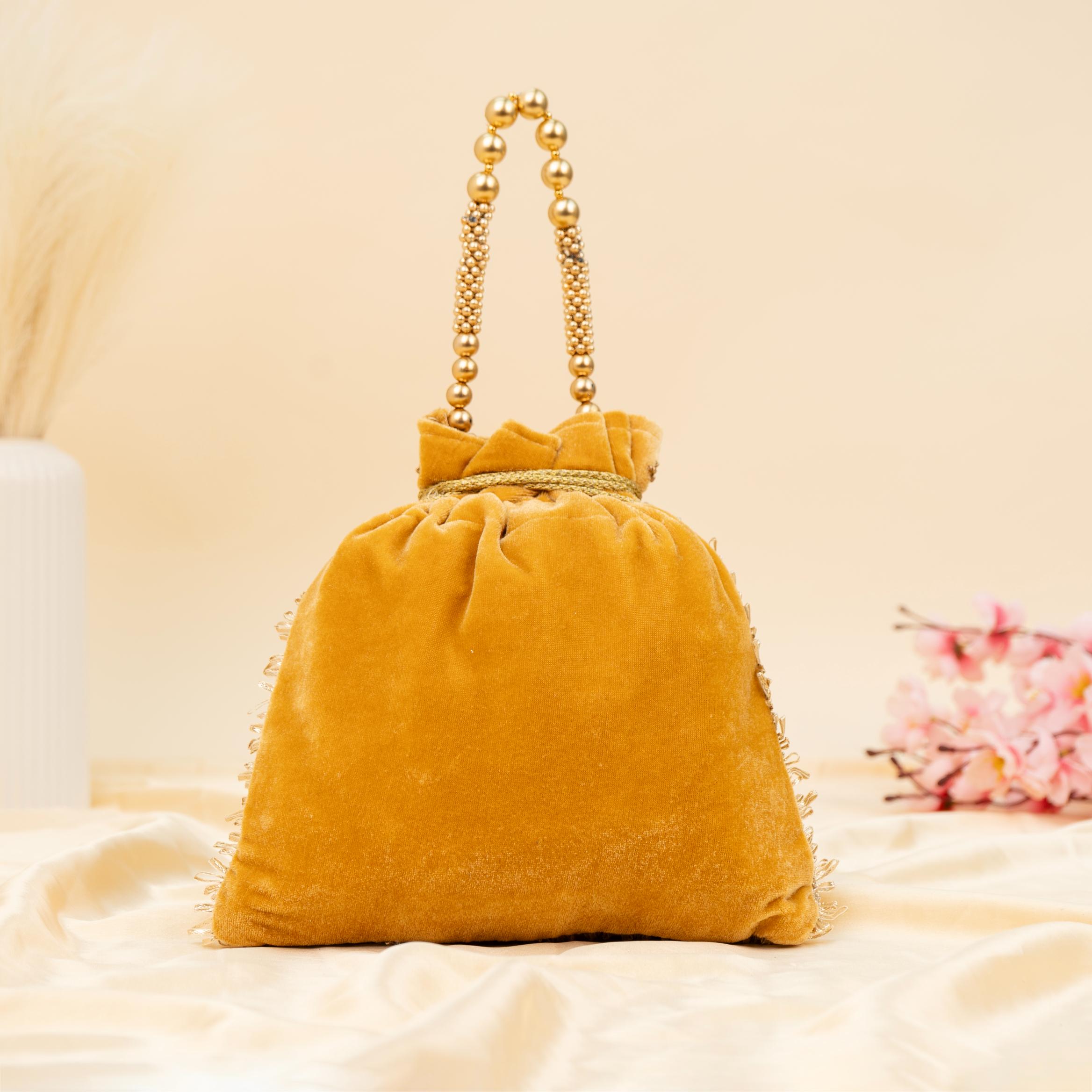 The Velvet Bloom Potli