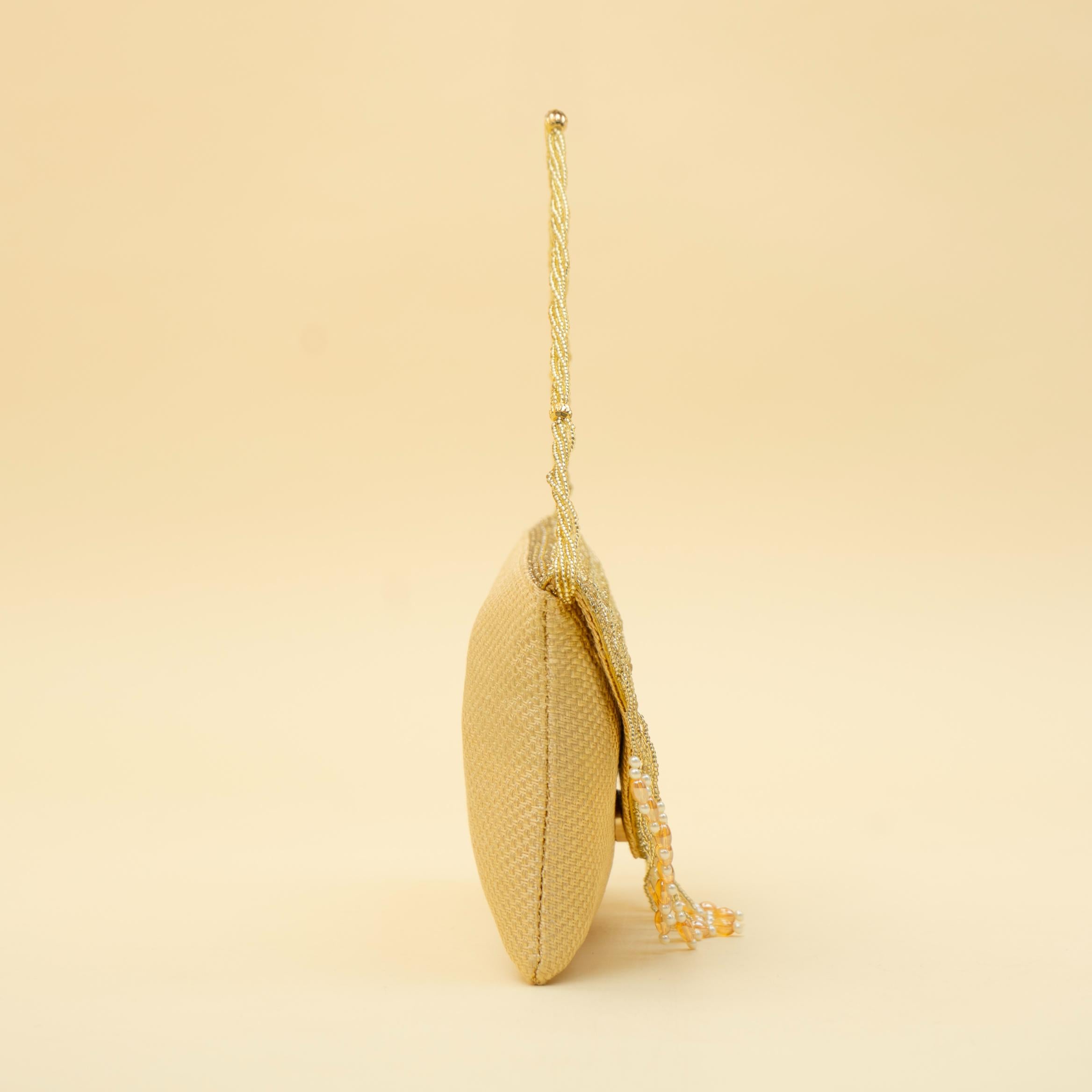 Glided Jhalar Gala Purse