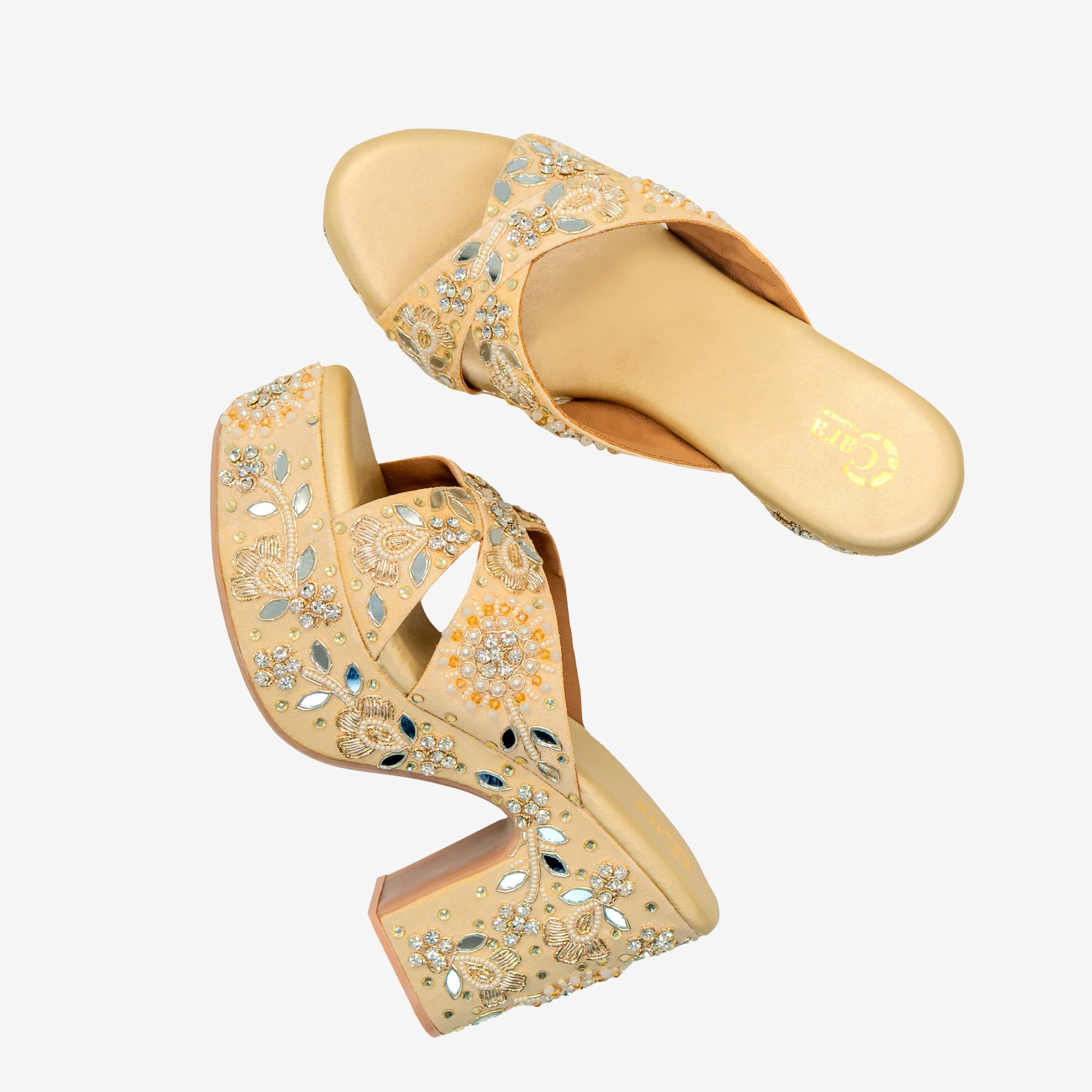 Zelvara BeadFlow Heels