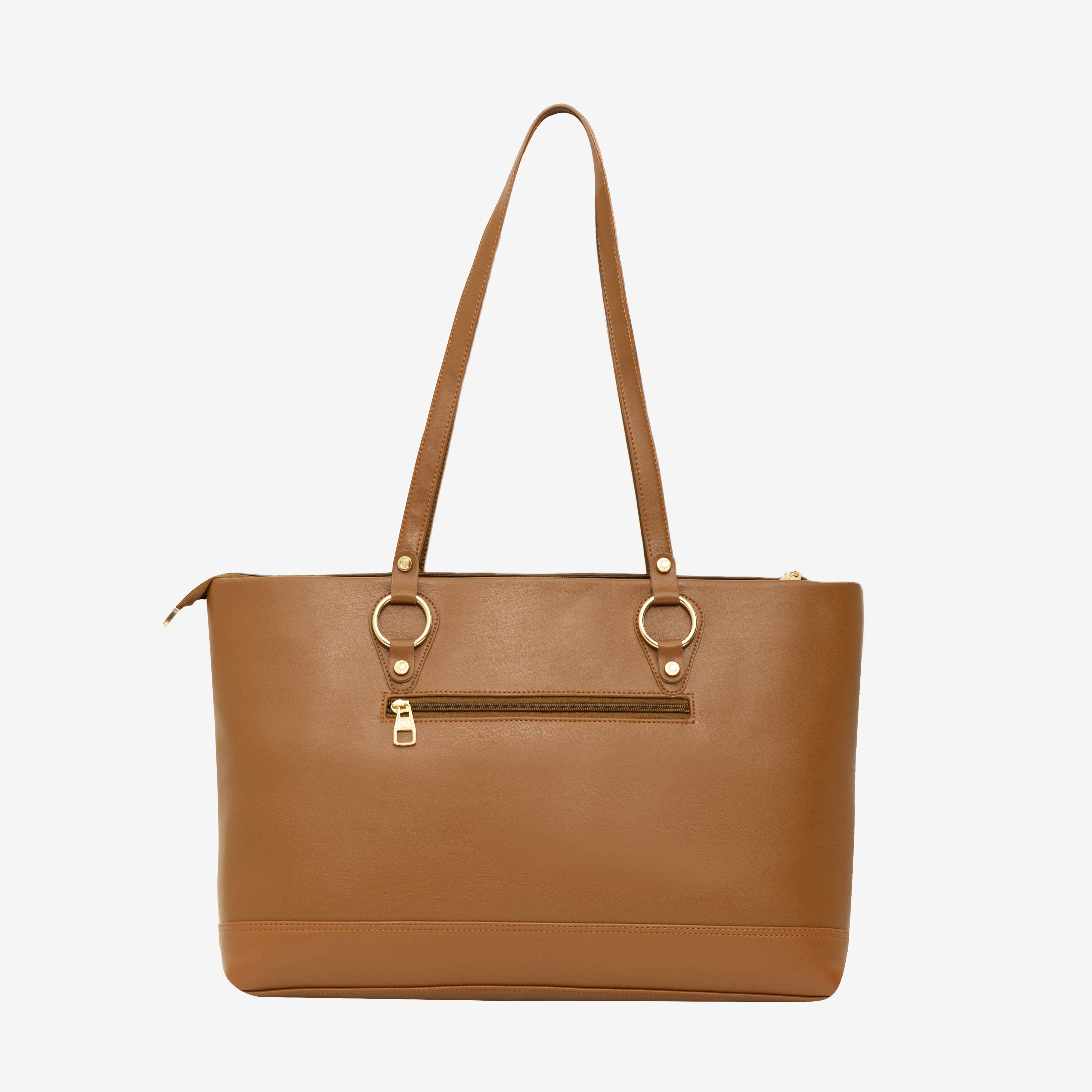 Brown Corporate Chic Tote | Cara