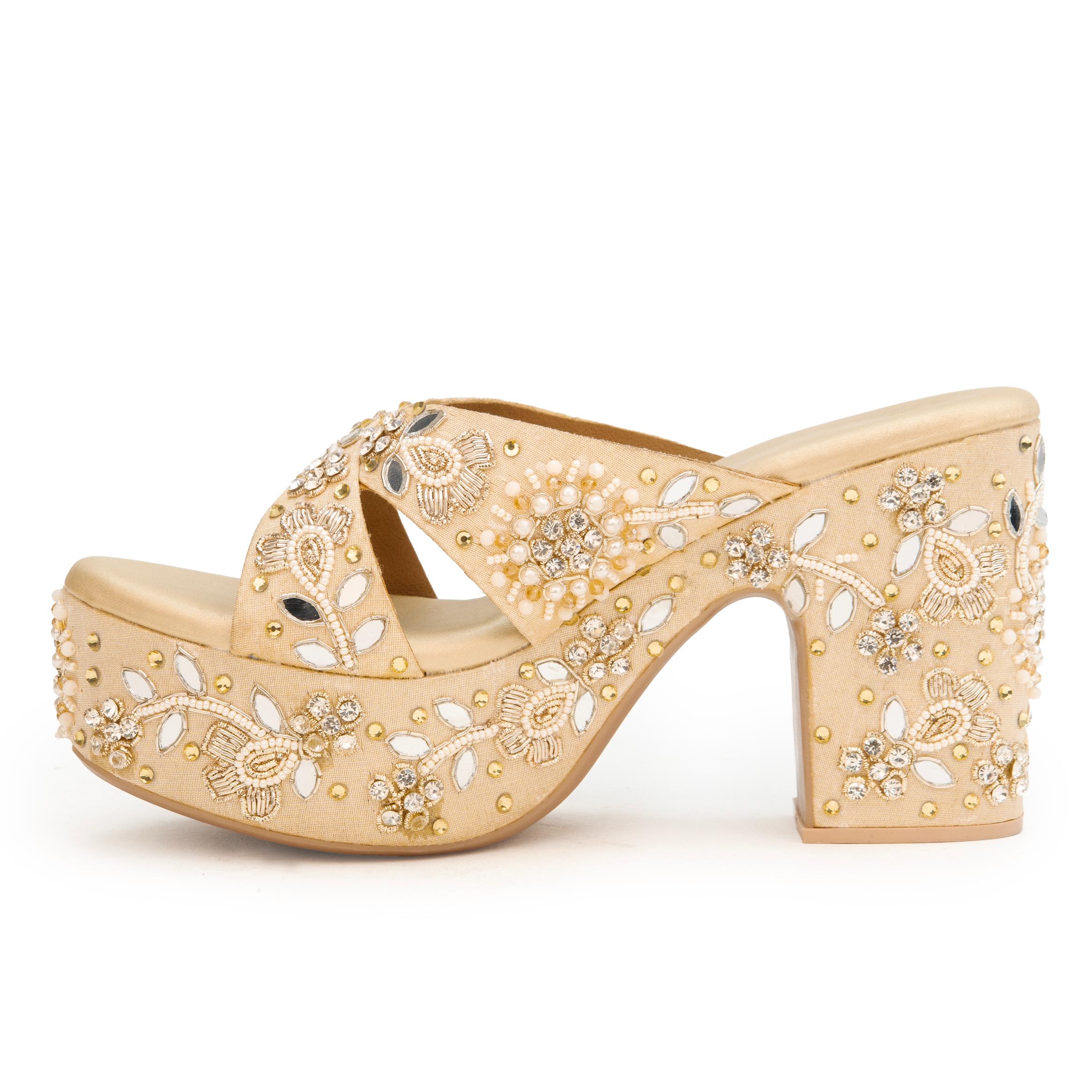 Zardosi Heritage Mirror Heels