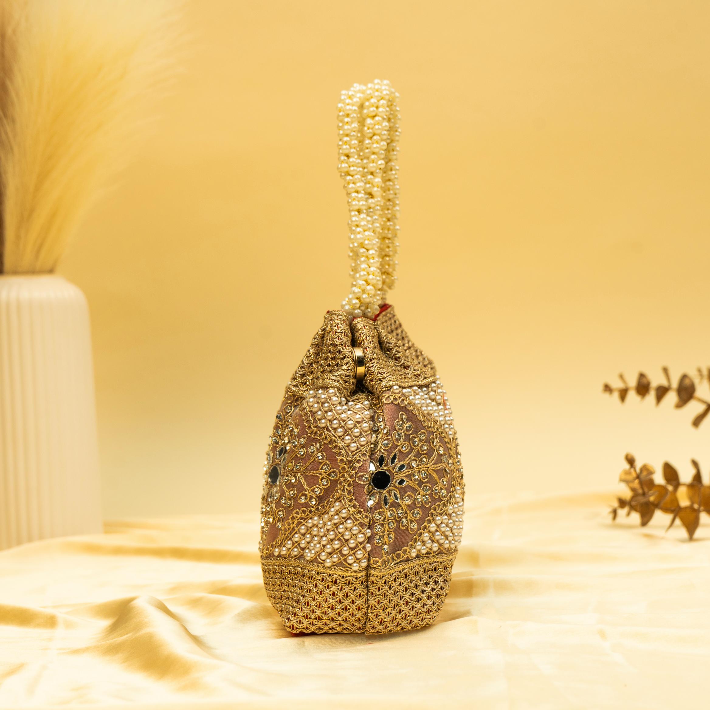 Timeless Embroidery Potli