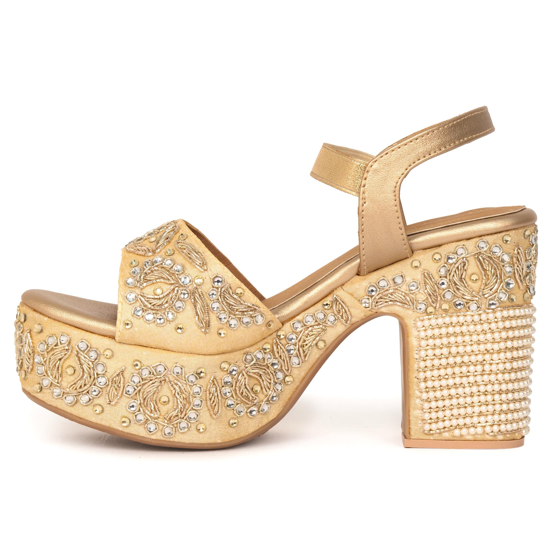 Bead Laden Heels