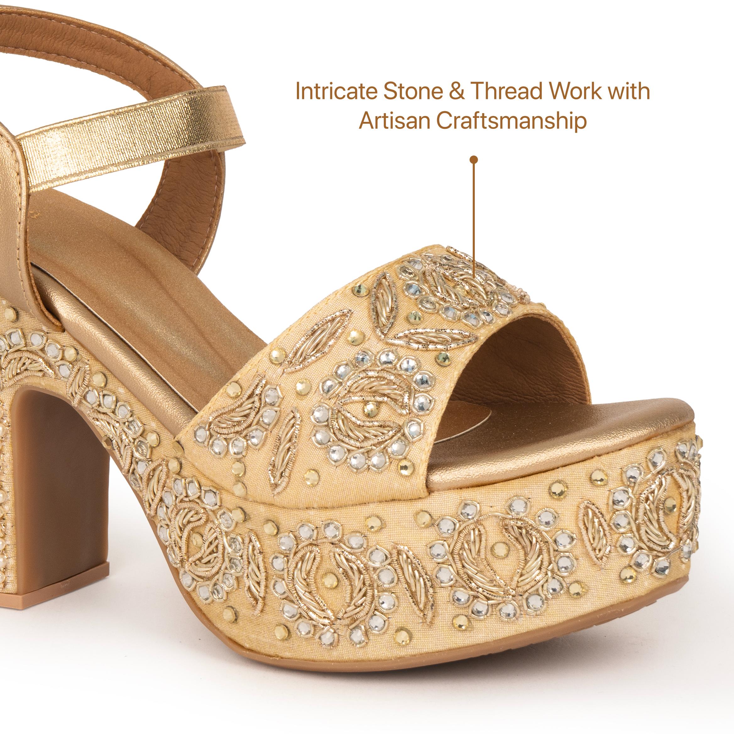 Bead Laden Heels