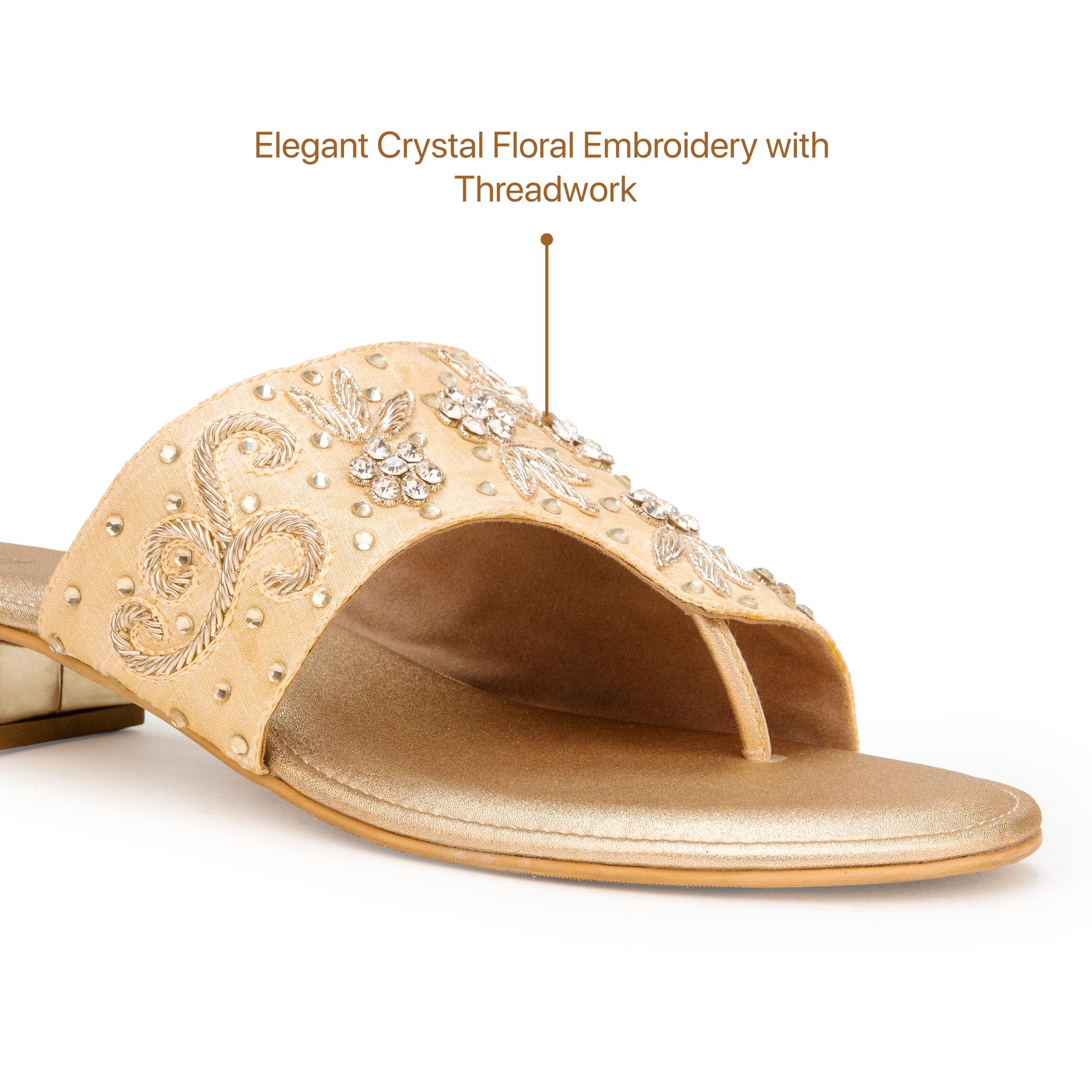 Crystal Drop Heels