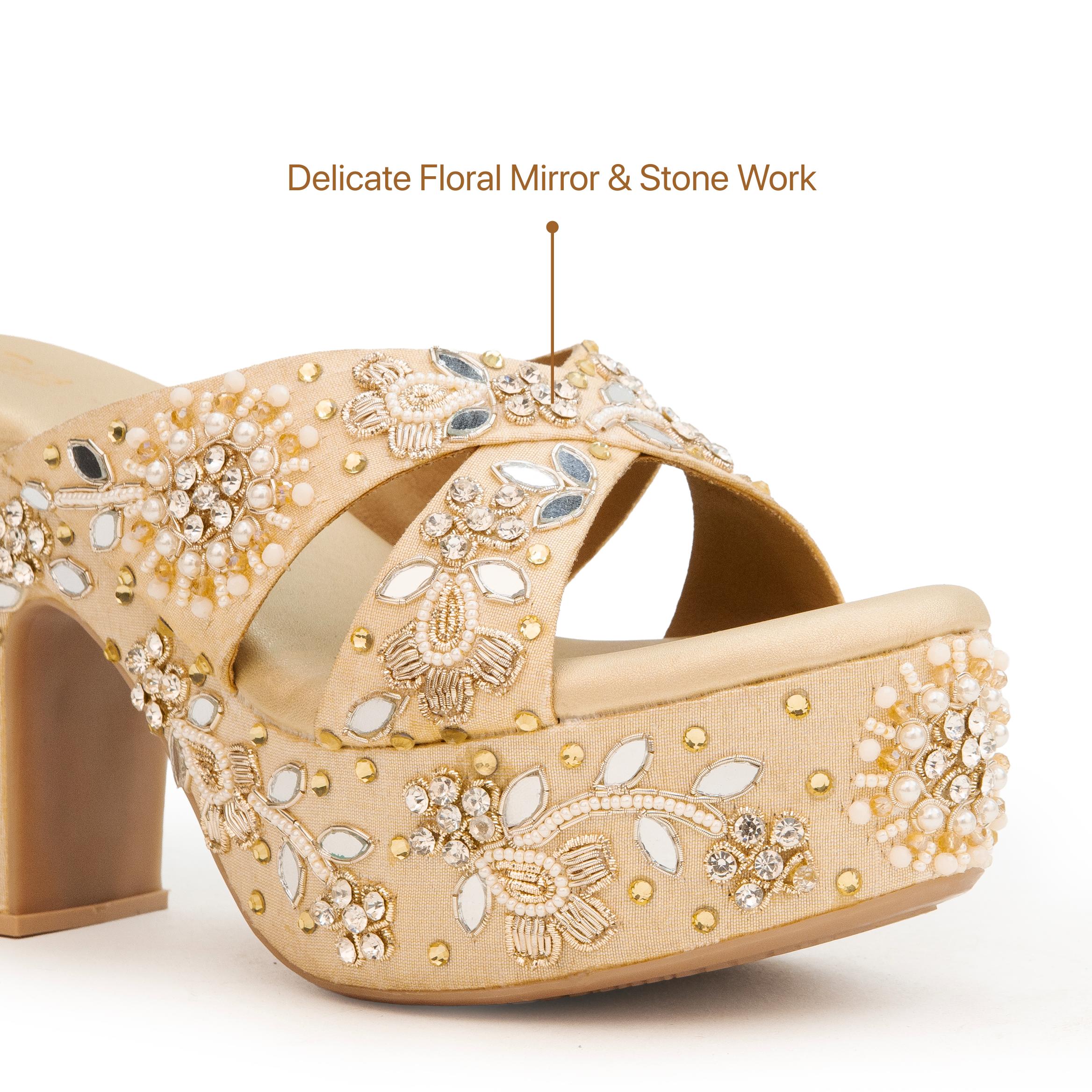 Zardosi Heritage Mirror Heels