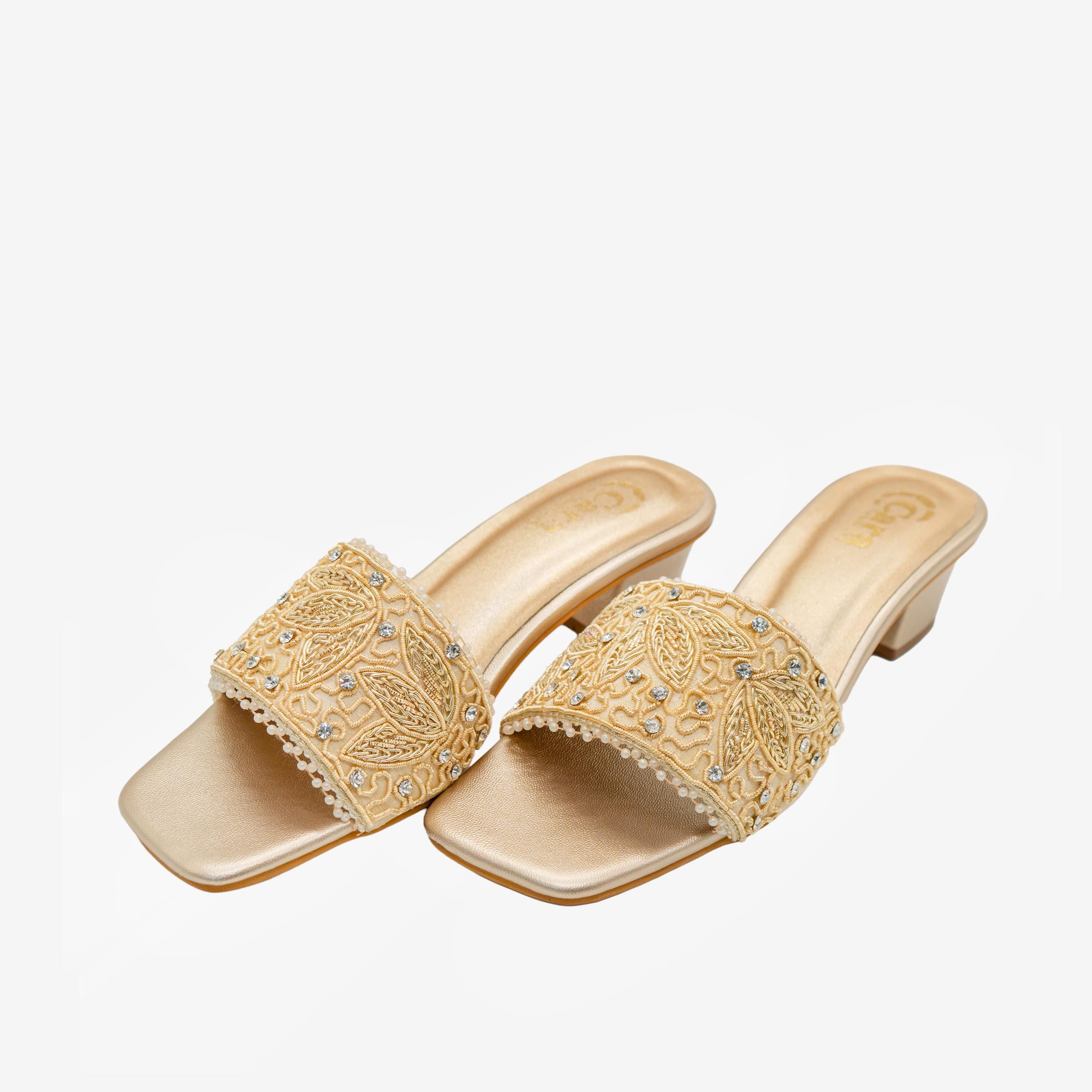 Aveline Threaded Ease Heels