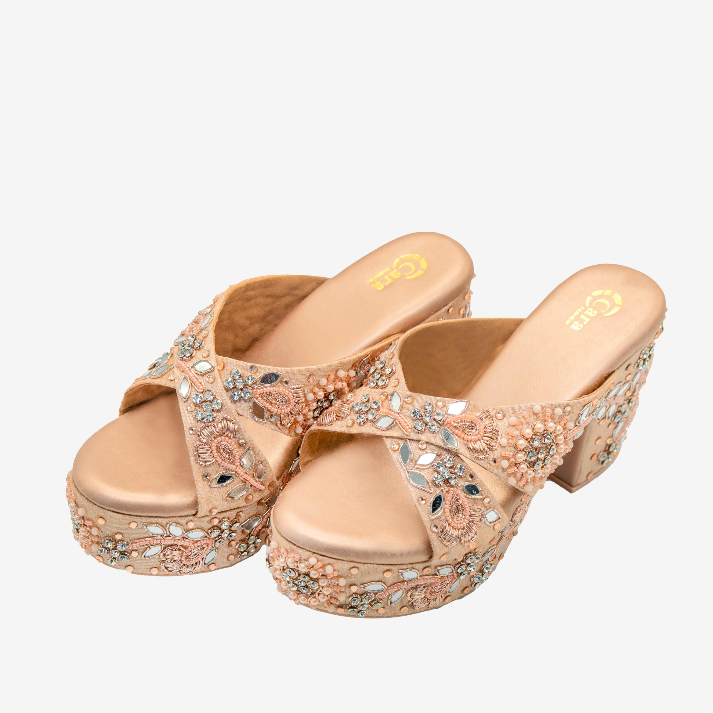 Zelvara BeadFlow Heels