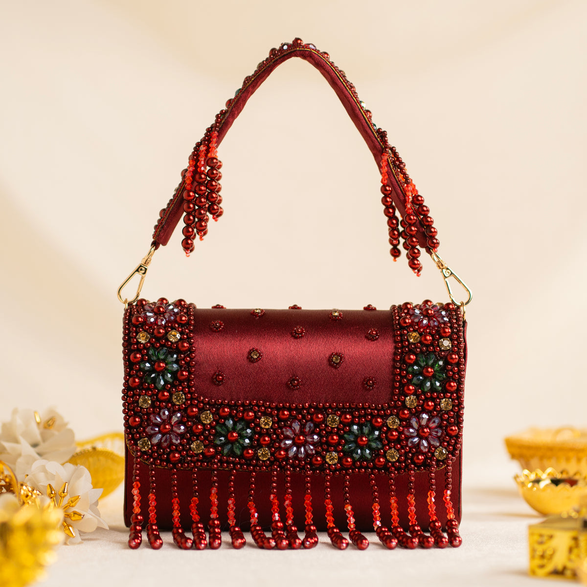 Lumi Luxe Fringe Purse