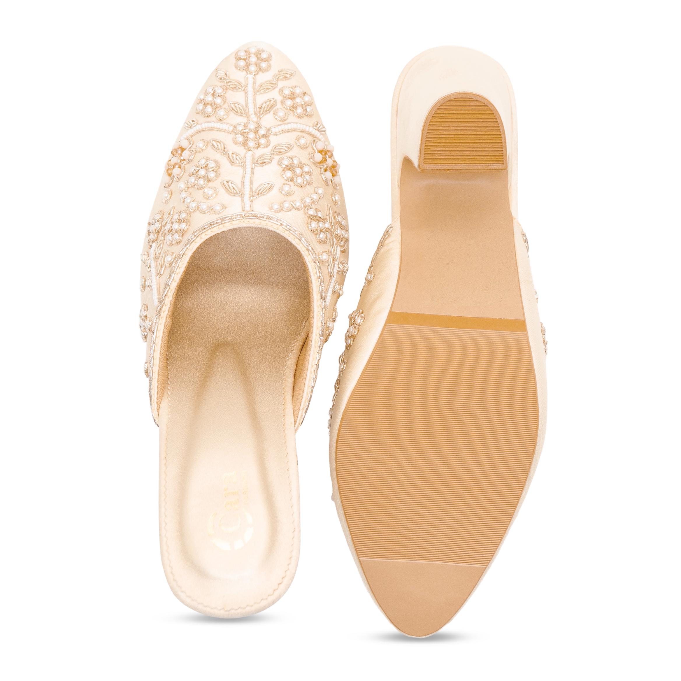 EaseFit Beaded Mules