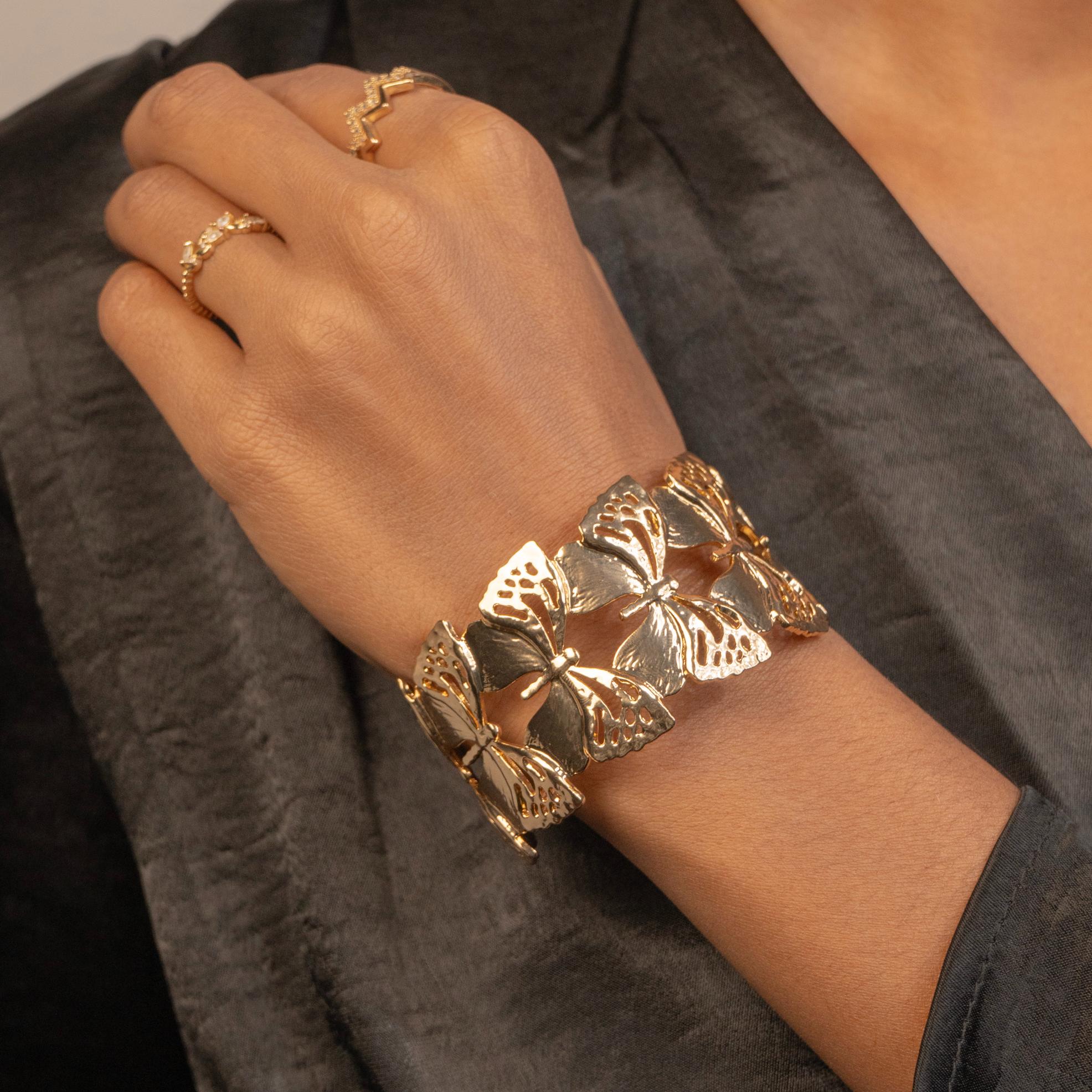 Butterfly Elegance Cuff