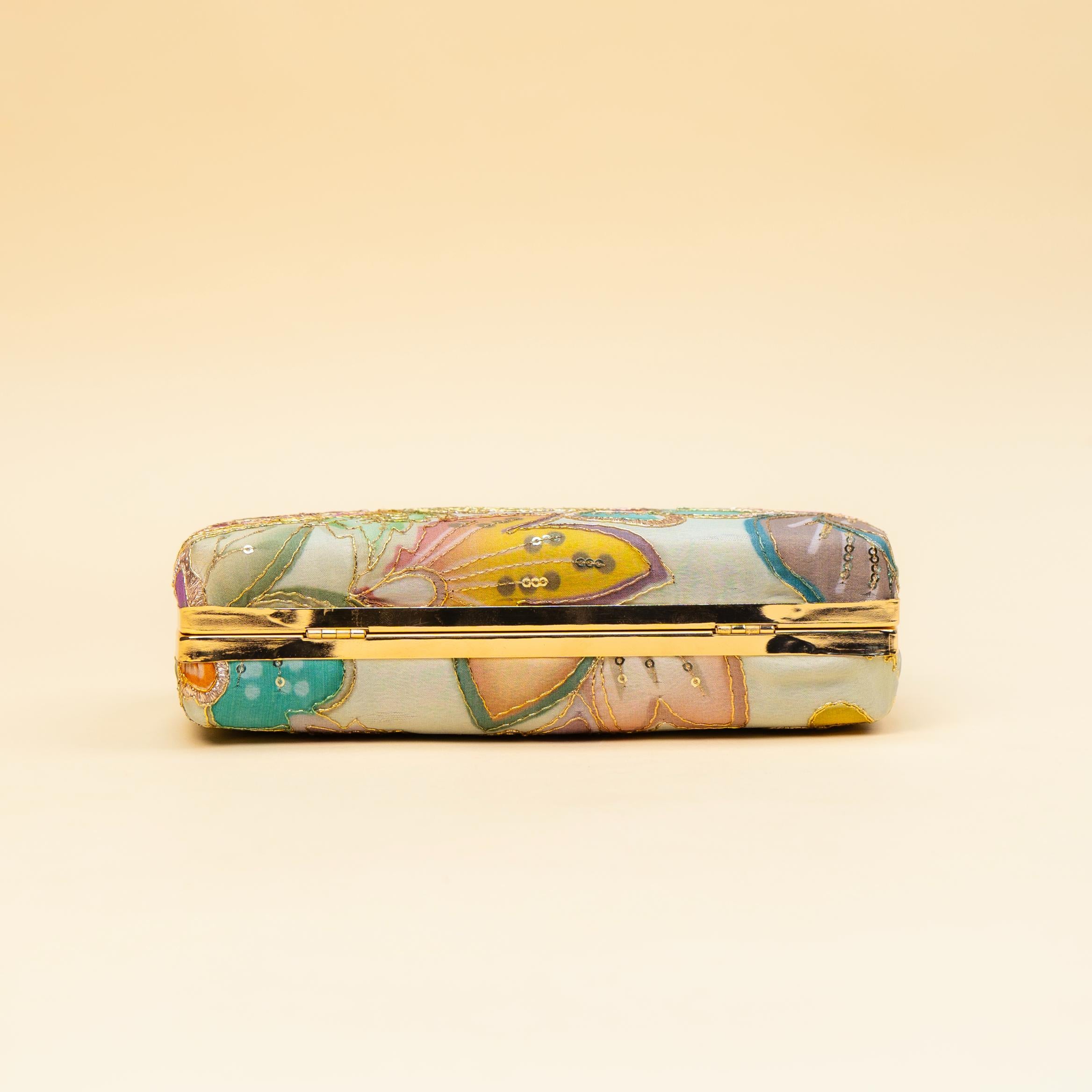Sequin Thread Clutch