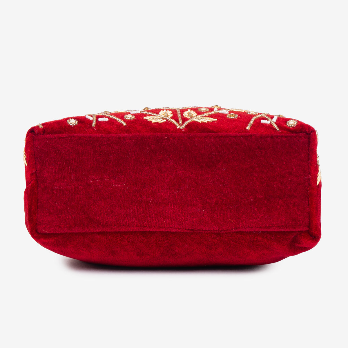 Bridal Pearlstone Velvet Potli