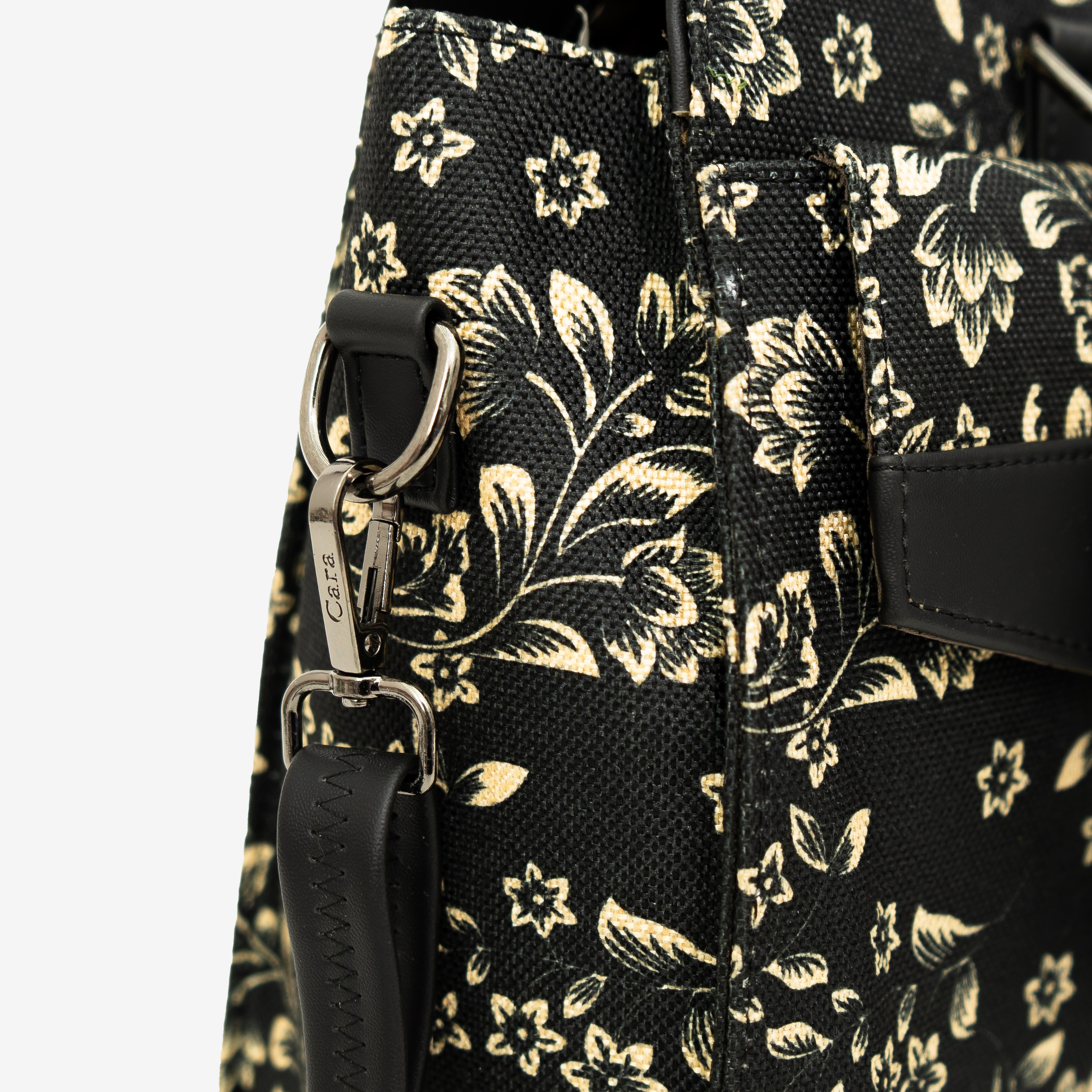 Black Flawless Crafted handbag | Cara