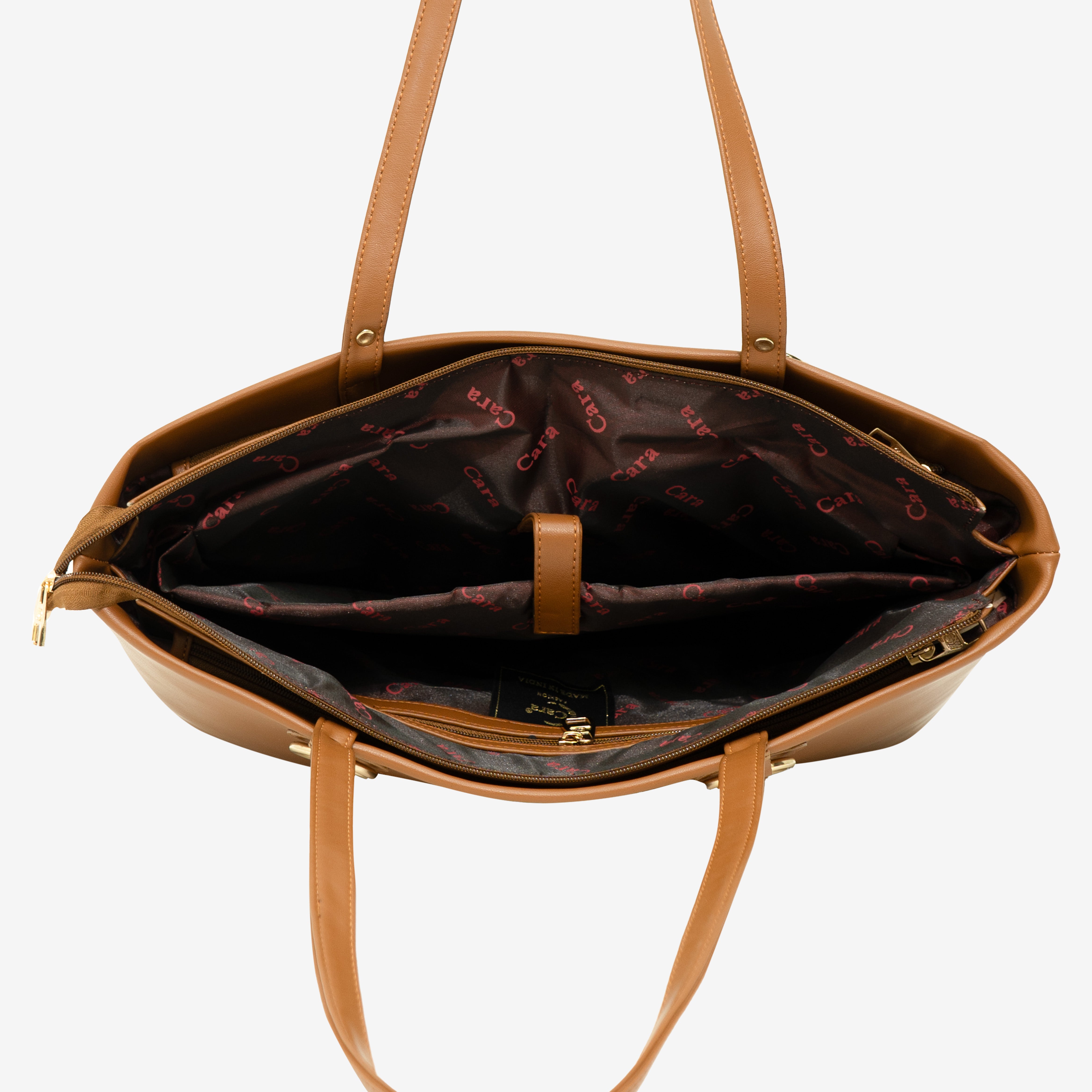 Brown Corporate Chic Tote | Cara