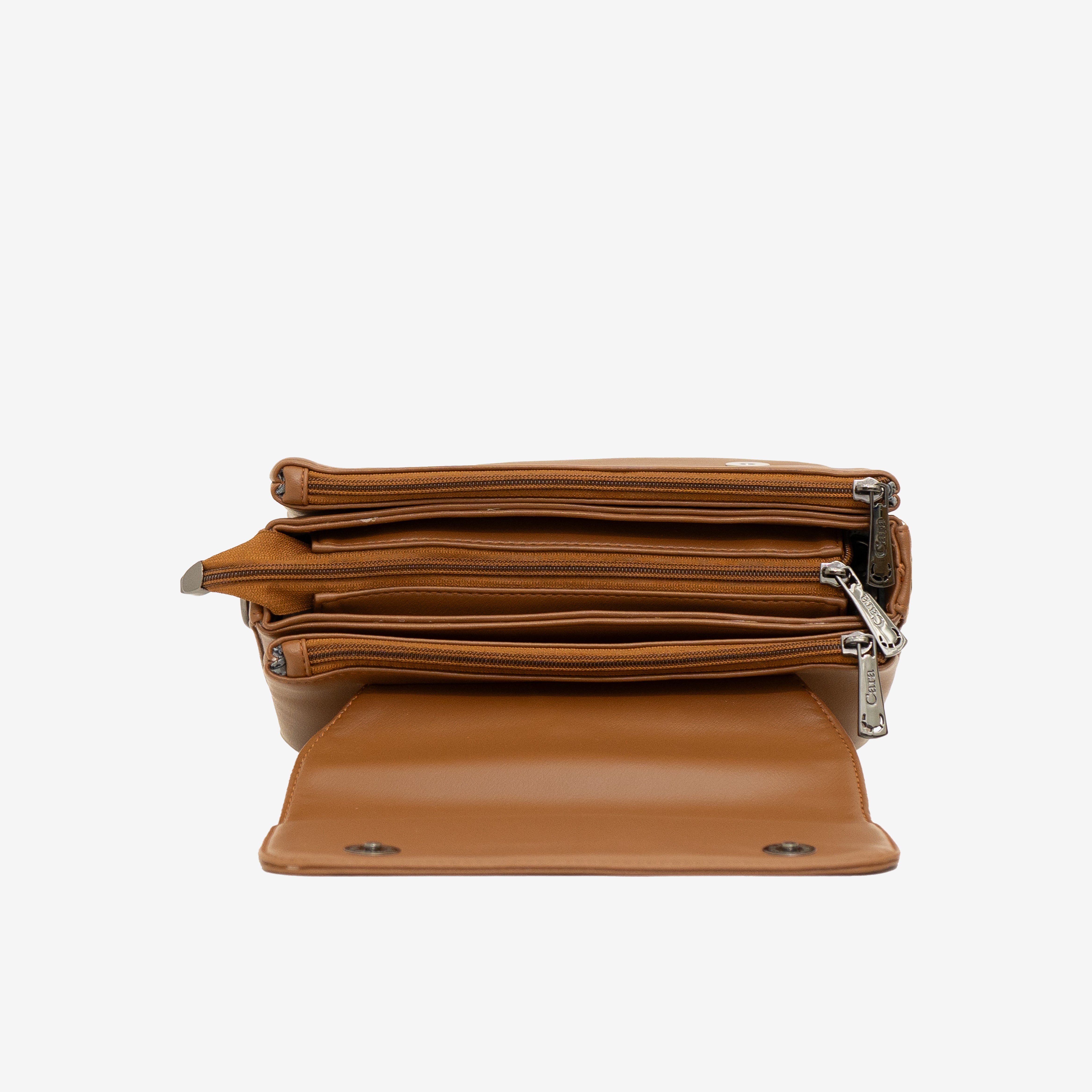 tan brown Casual Catcher slingbag | cara