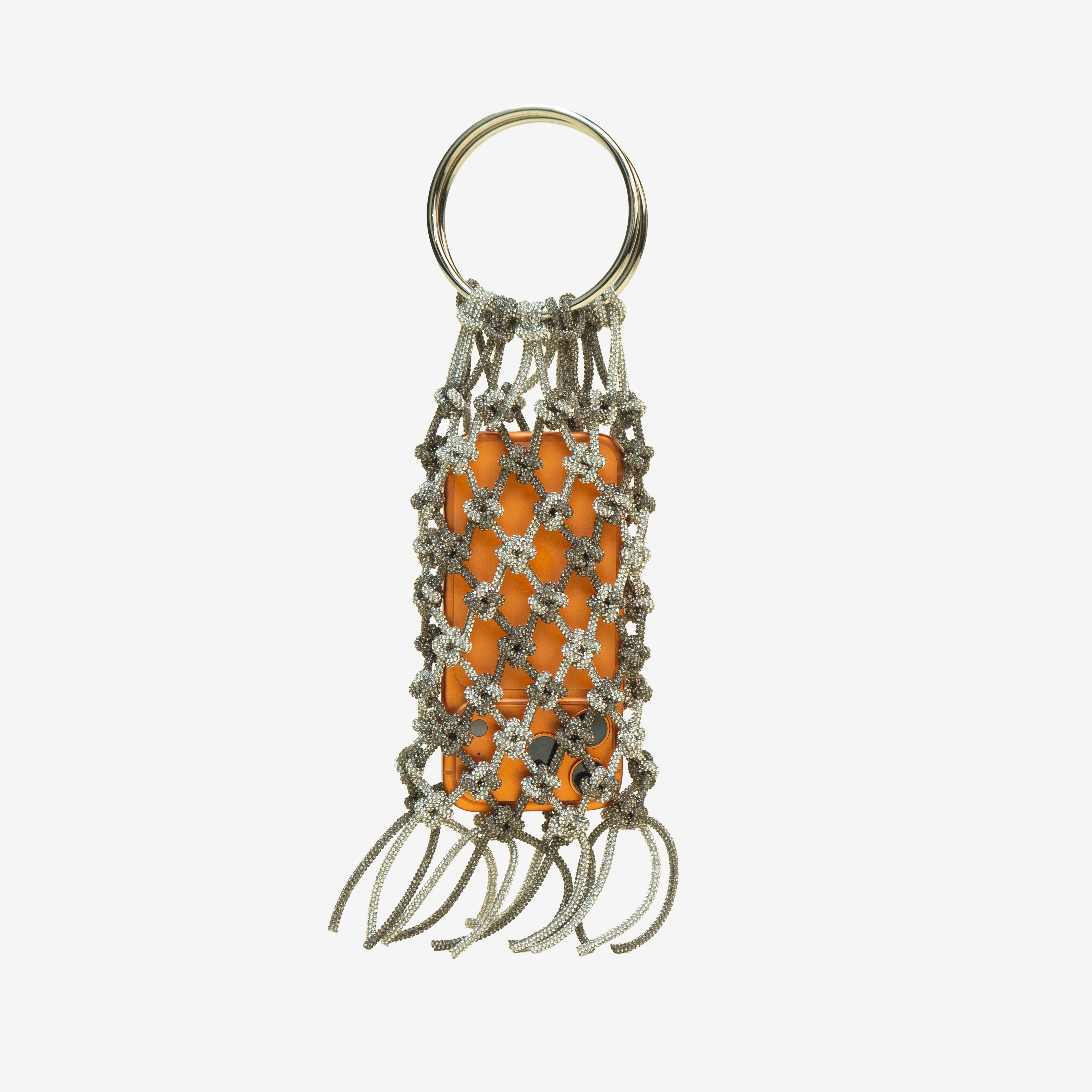 Rhinestone Knot Luxe Mobile Sling