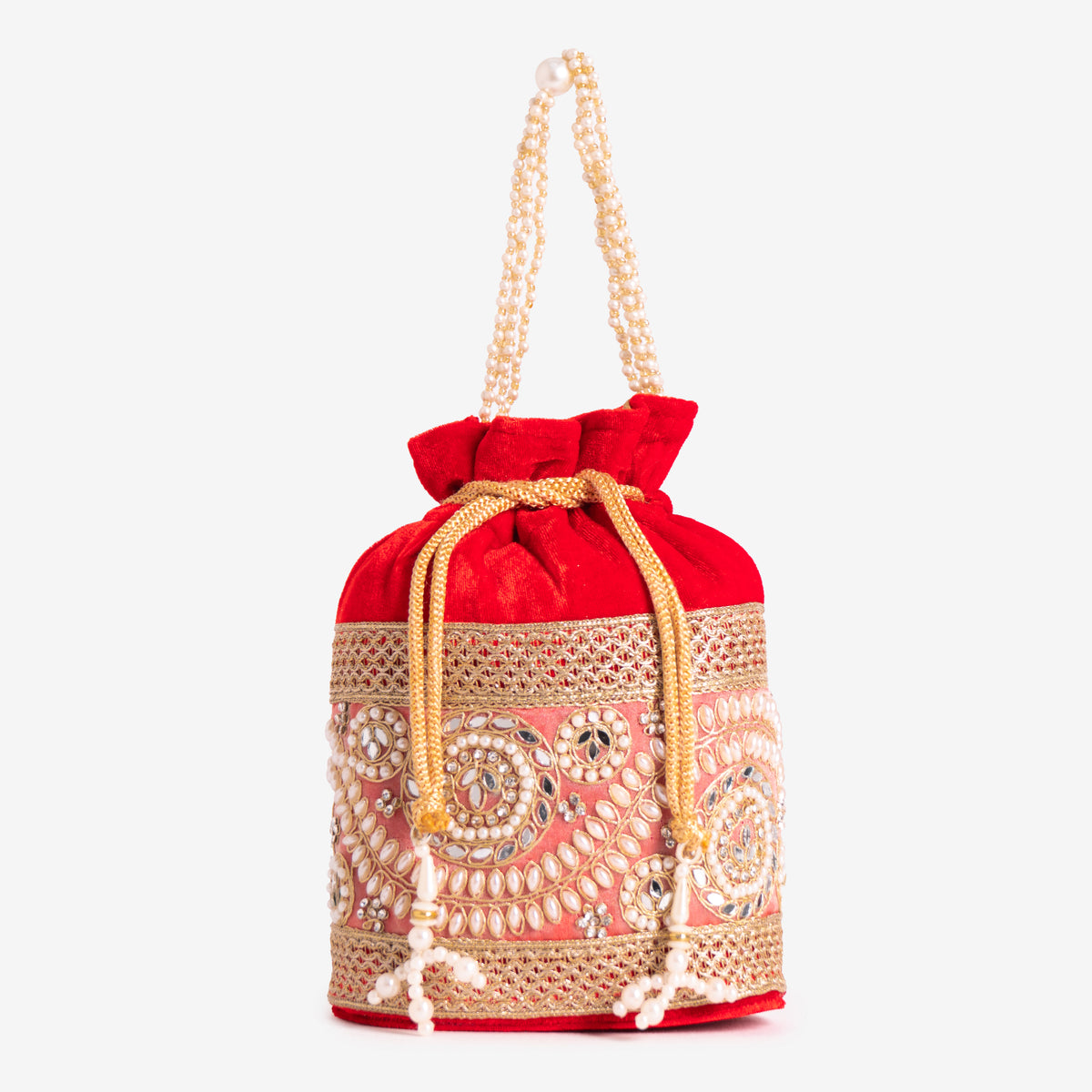 Golden Knot Potli