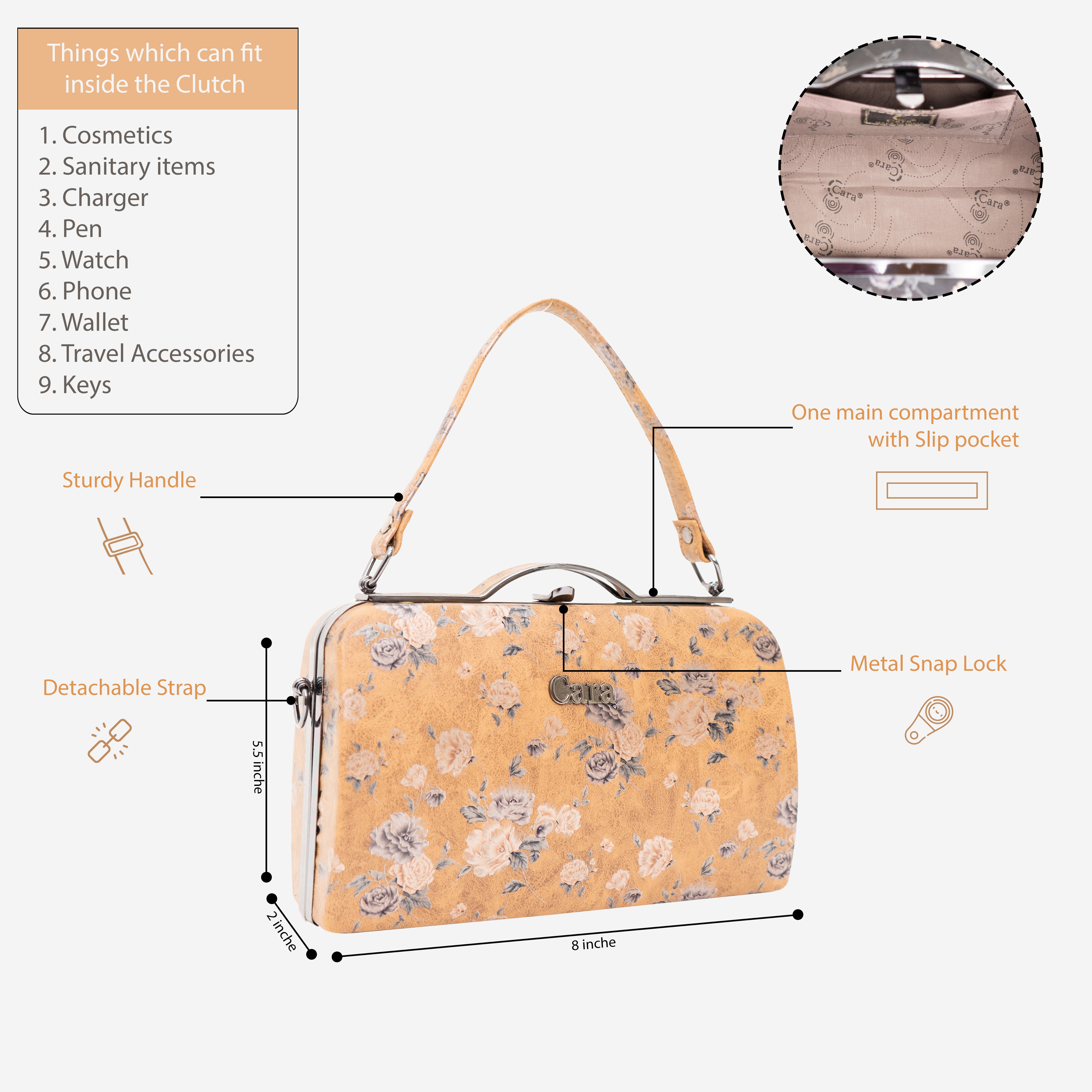 Coral Floral Bliss | Cara