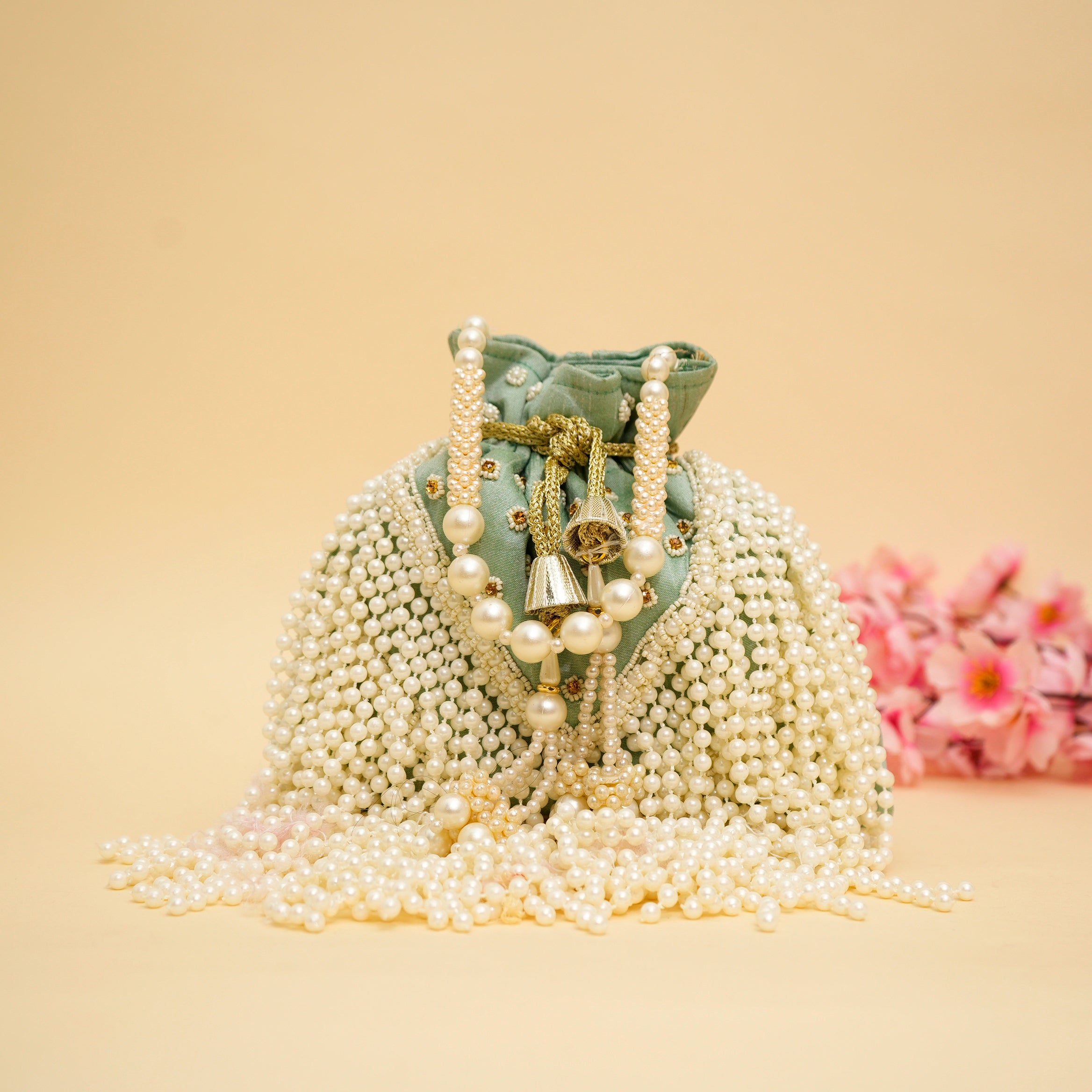 Pearl Cascade Potli | Cara