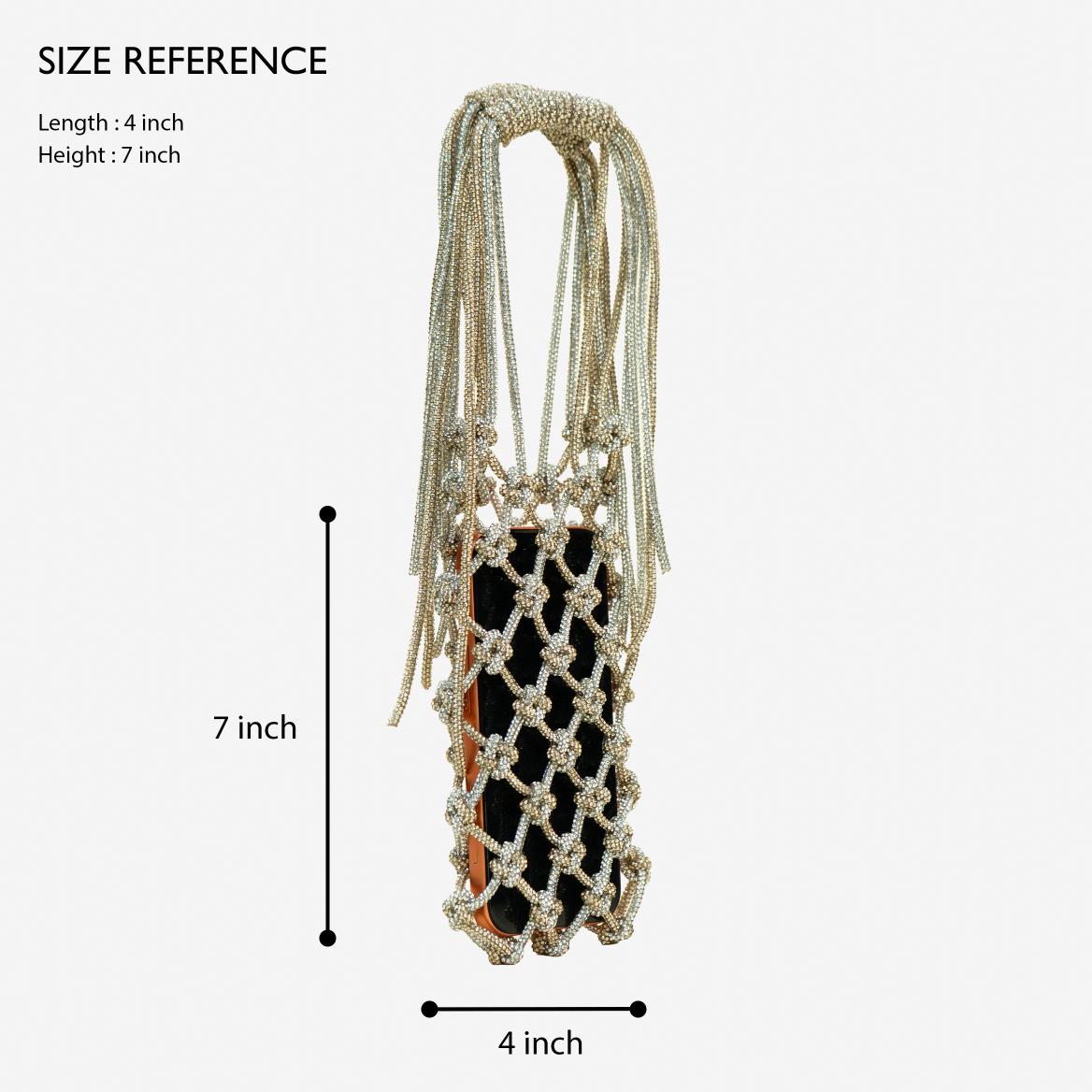 Sparkle Cord Luxe Mobile Sling