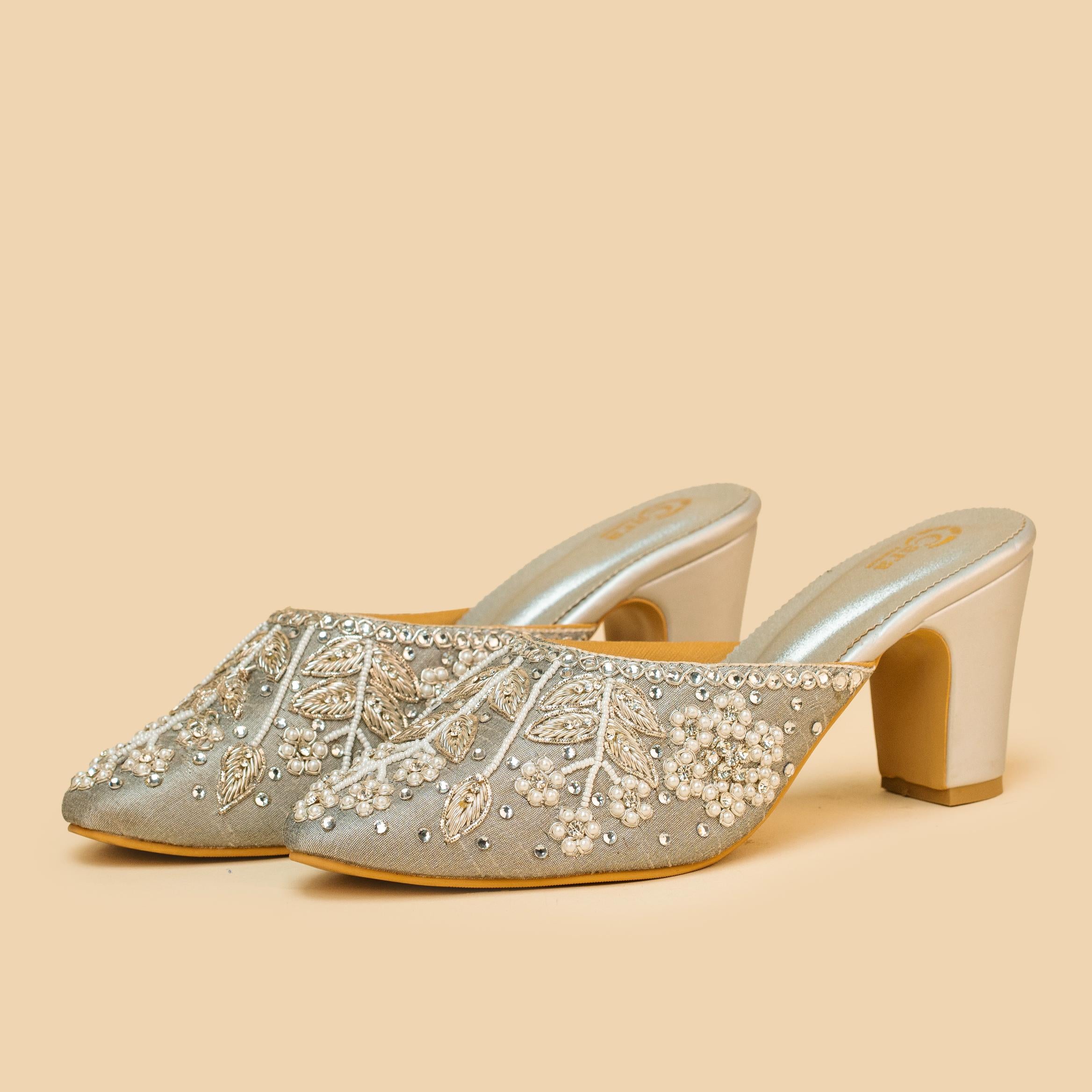 Pearl Sadabahar Mules