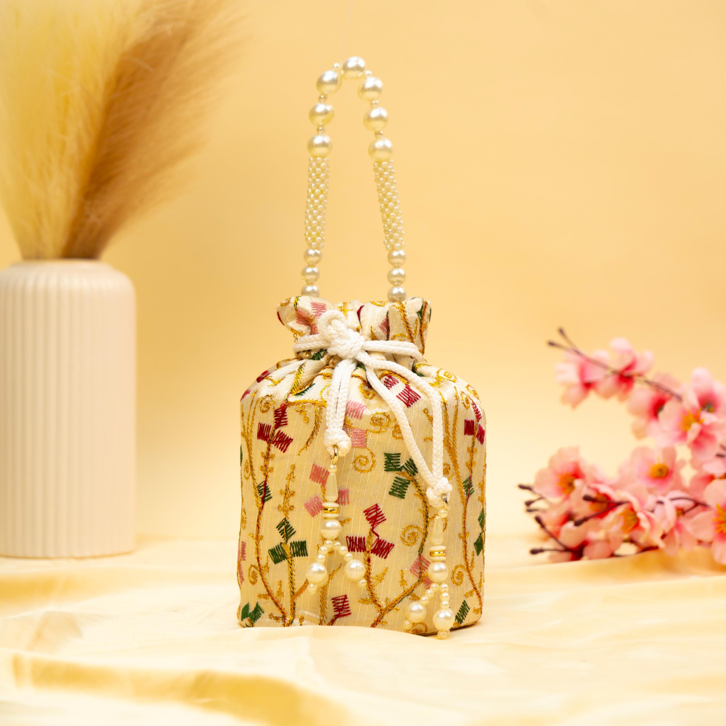 Classic Threadwork Potli