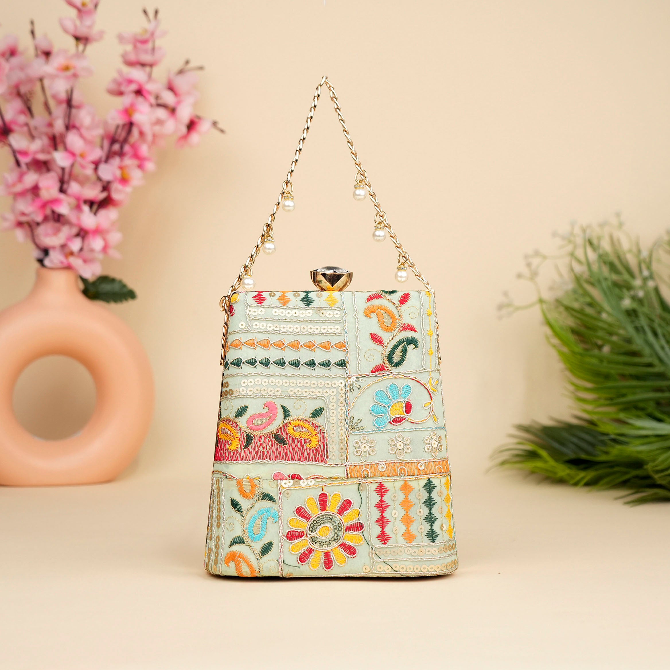 Heritage Mosaic Clutch