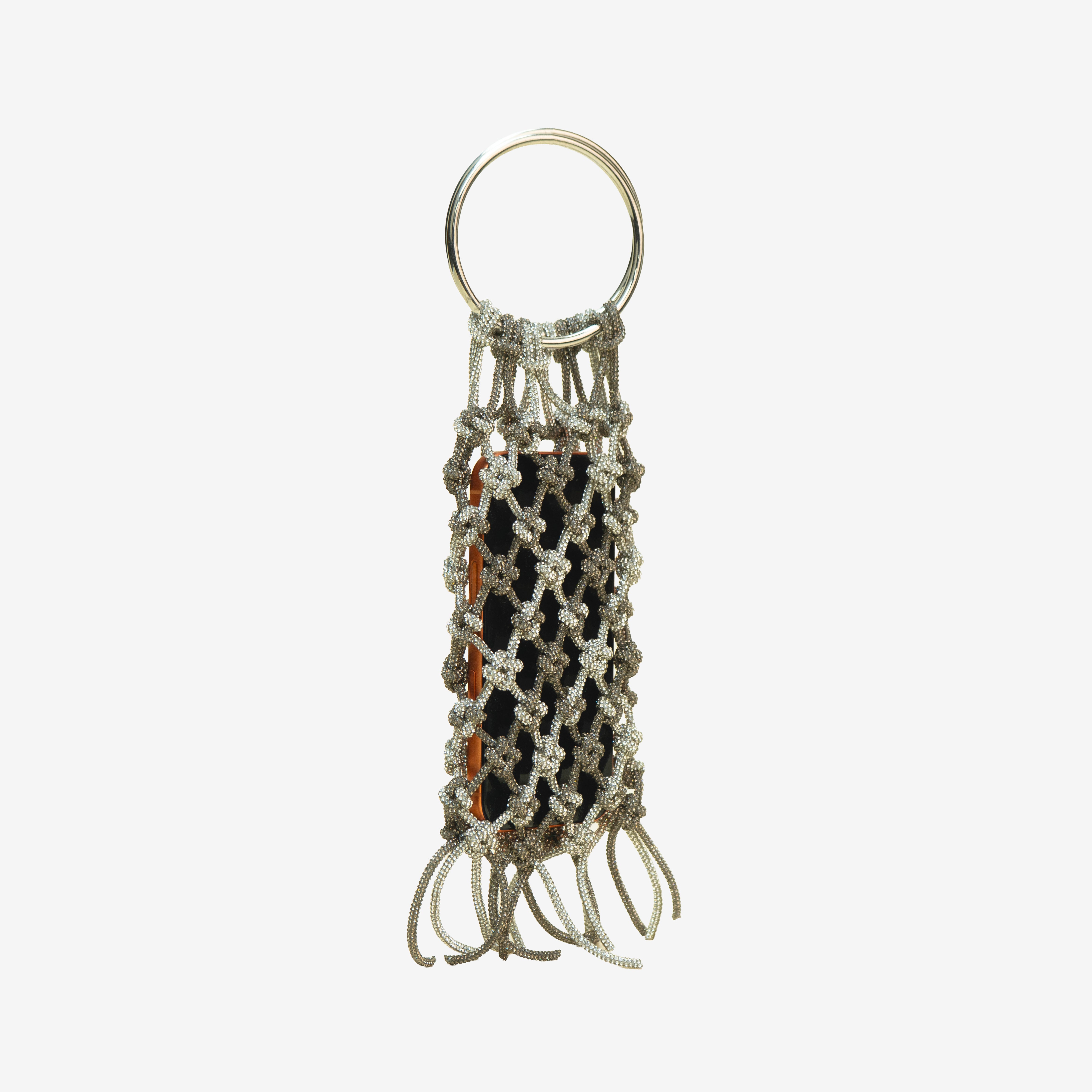 Rhinestone Knot Luxe Mobile Sling