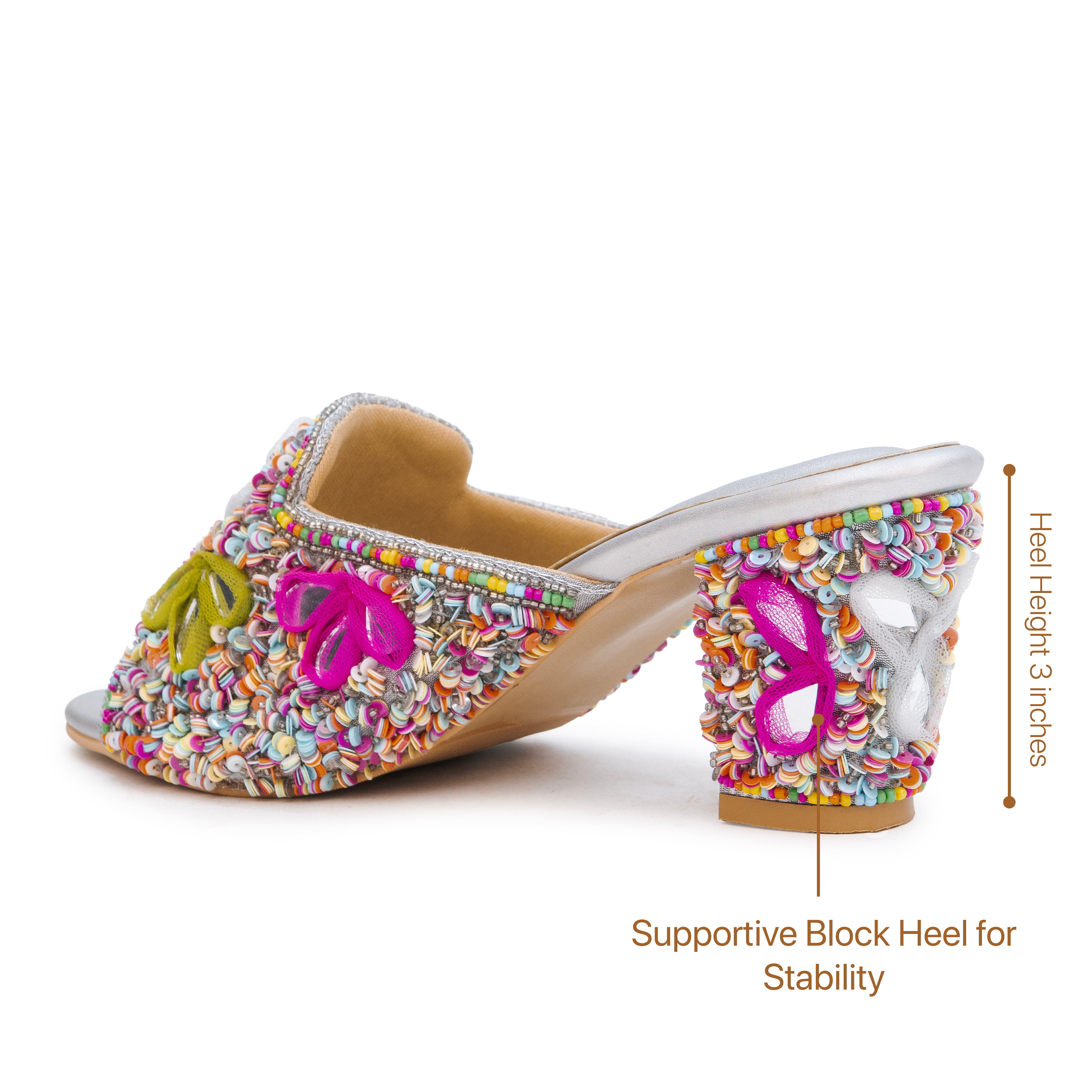 SparkleEase Heels