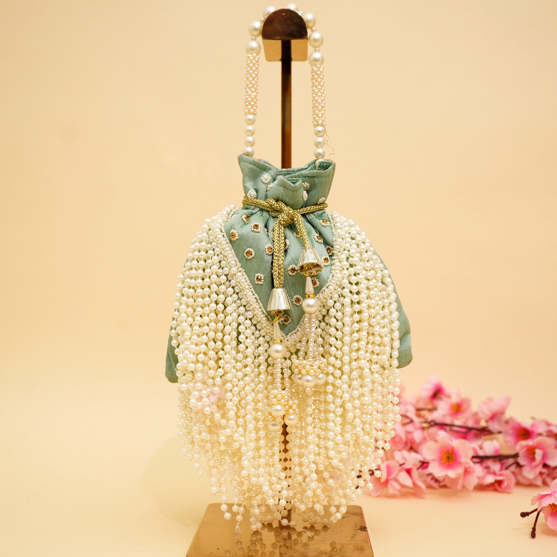 Pearl Cascade Potli | Cara