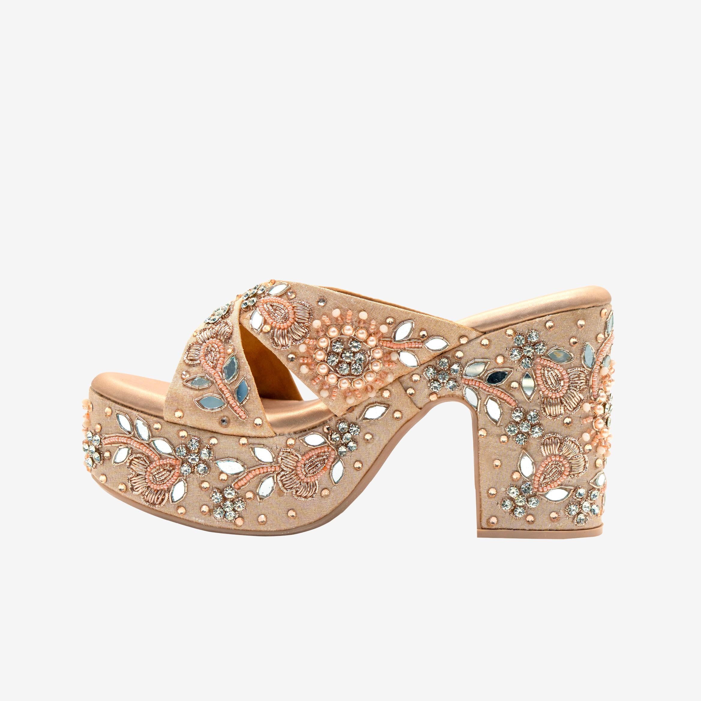 Zelvara BeadFlow Heels