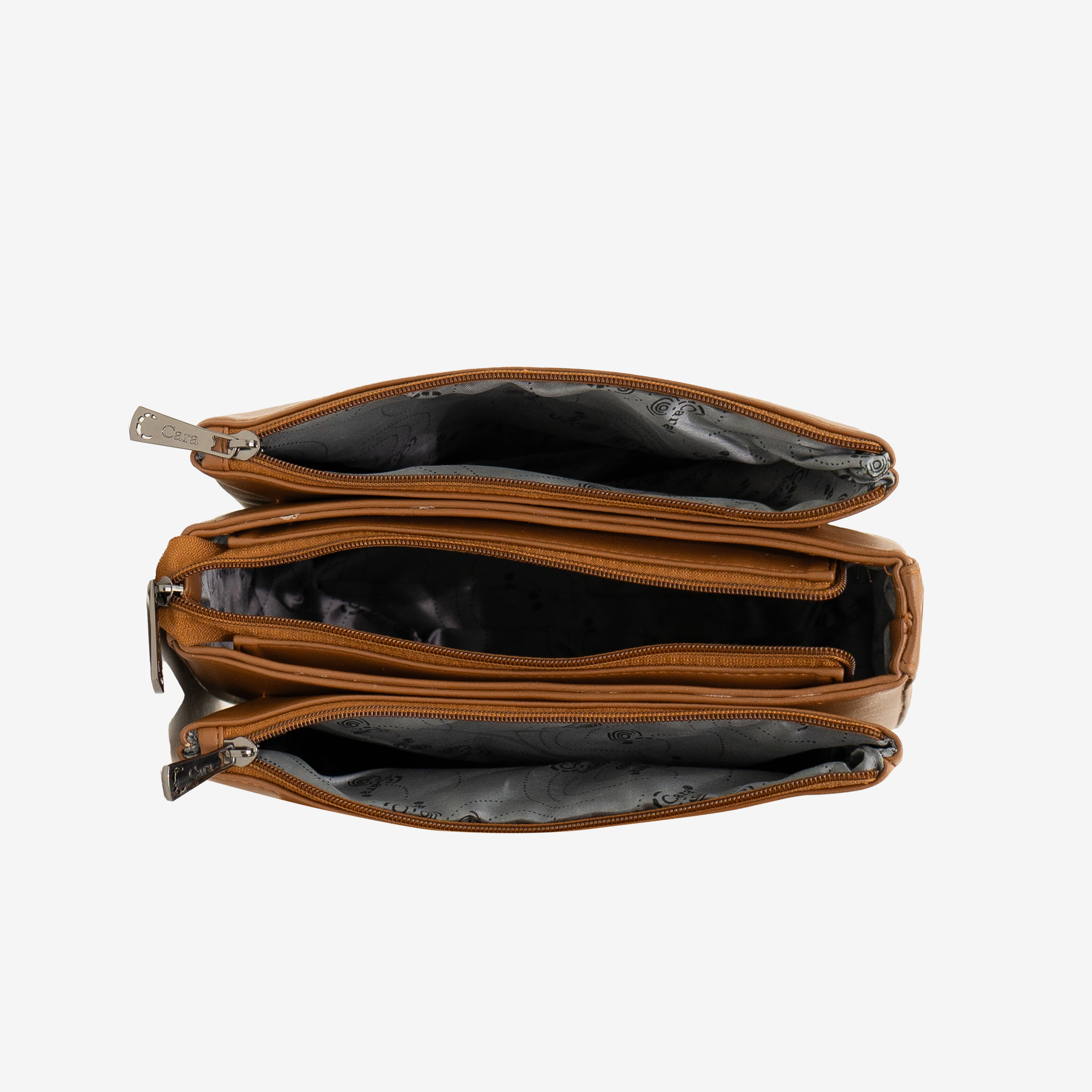 tan brown Casual Catcher slingbag | cara