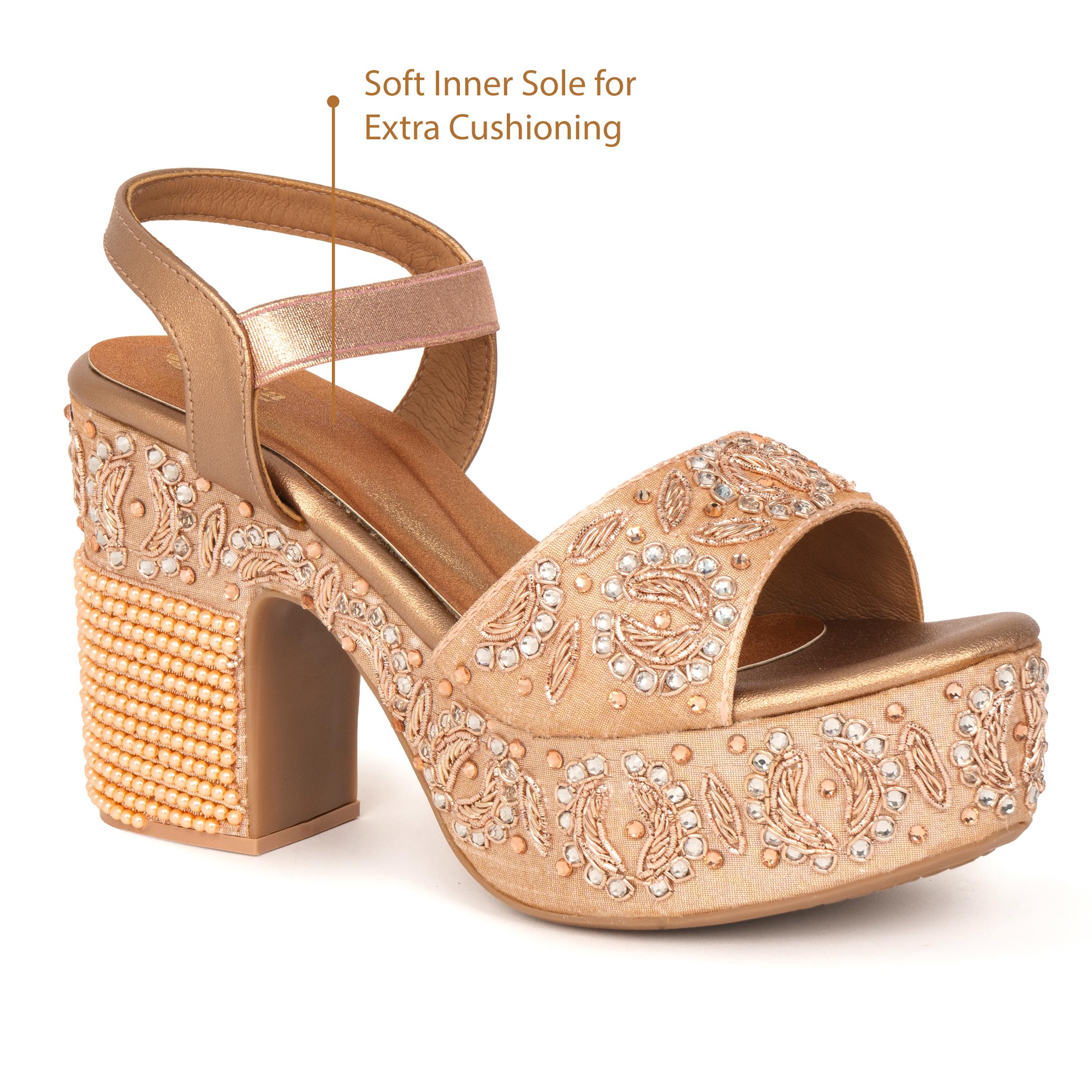 Bead Laden Heels