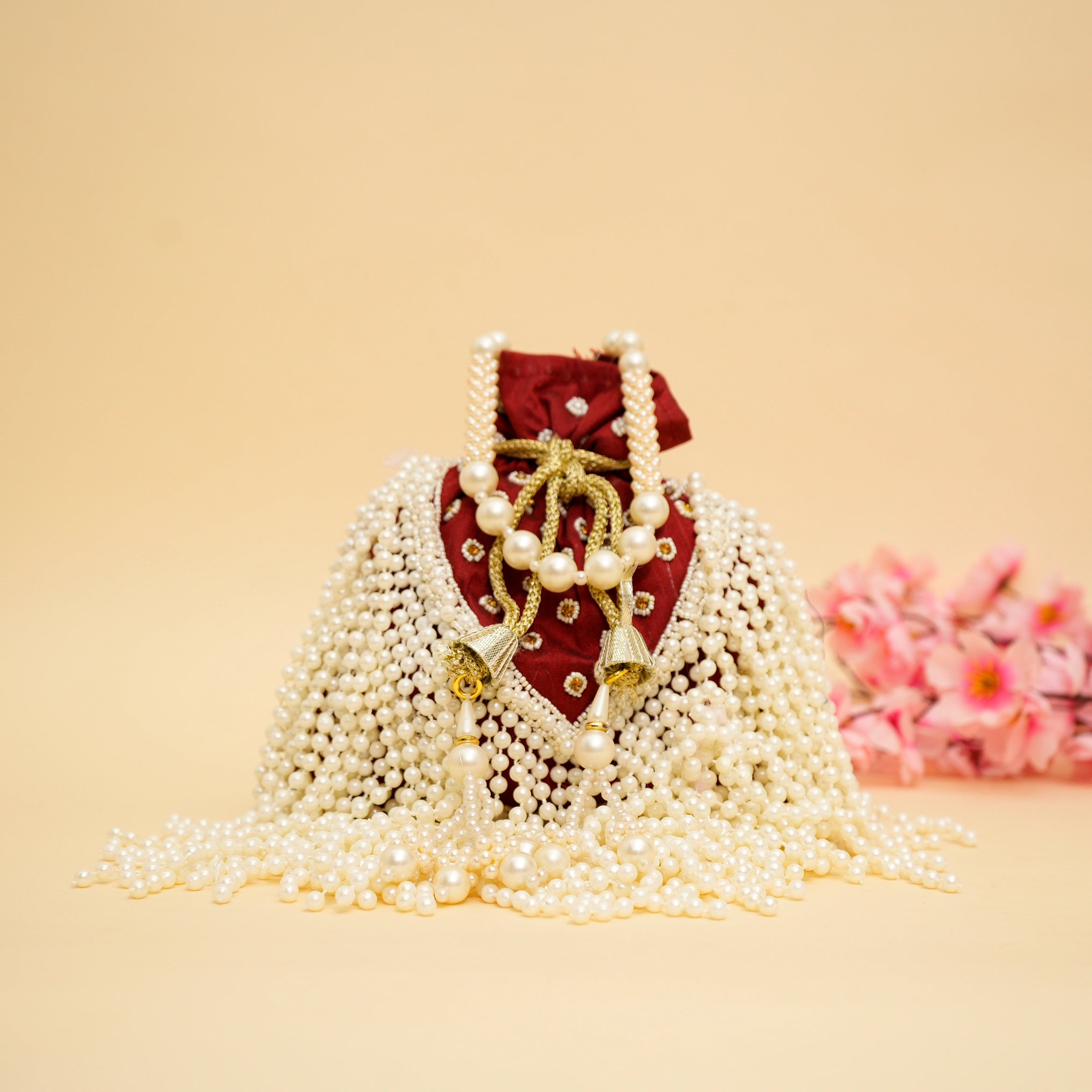 Pearl Cascade Potli | Cara