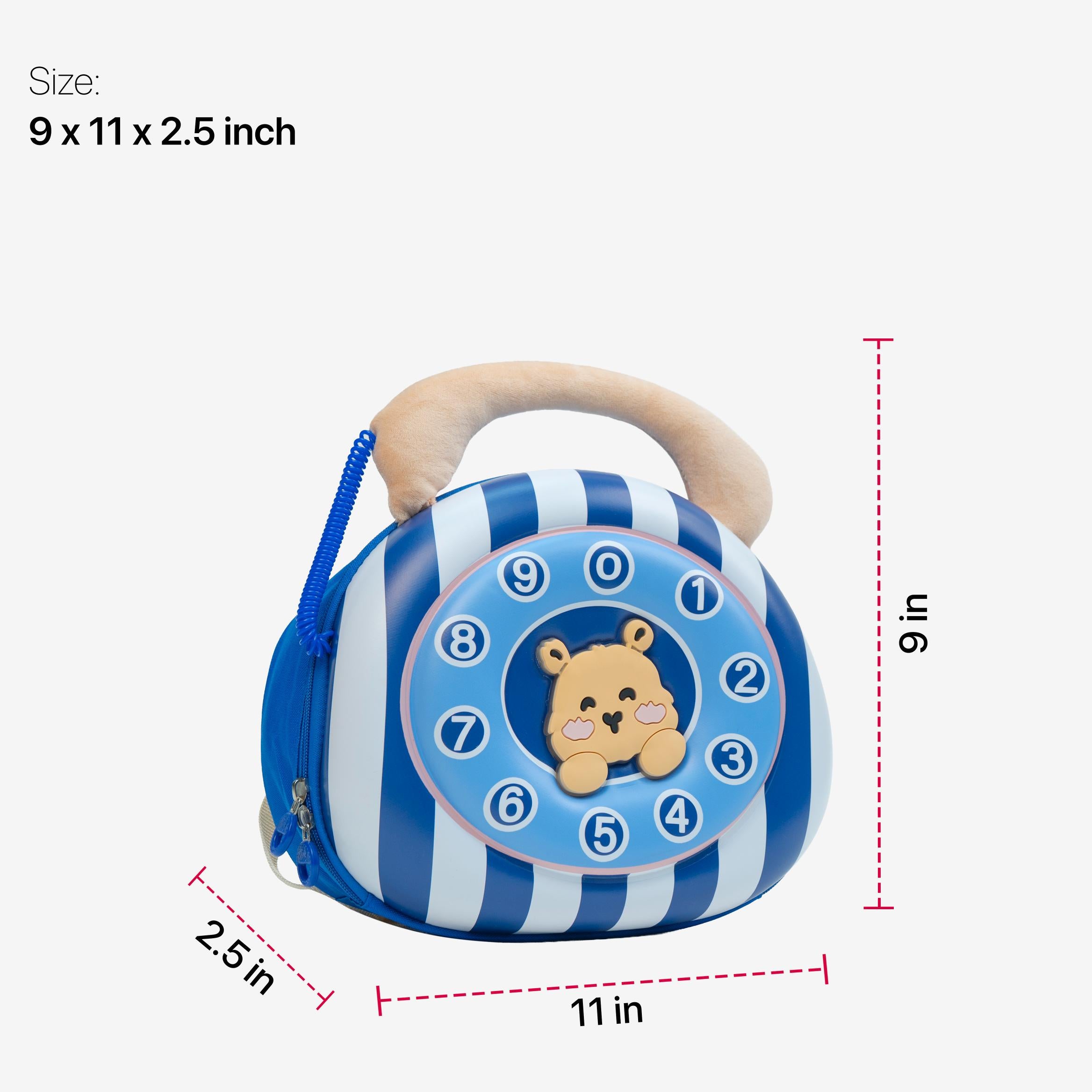 Cute Call Bear Backpack