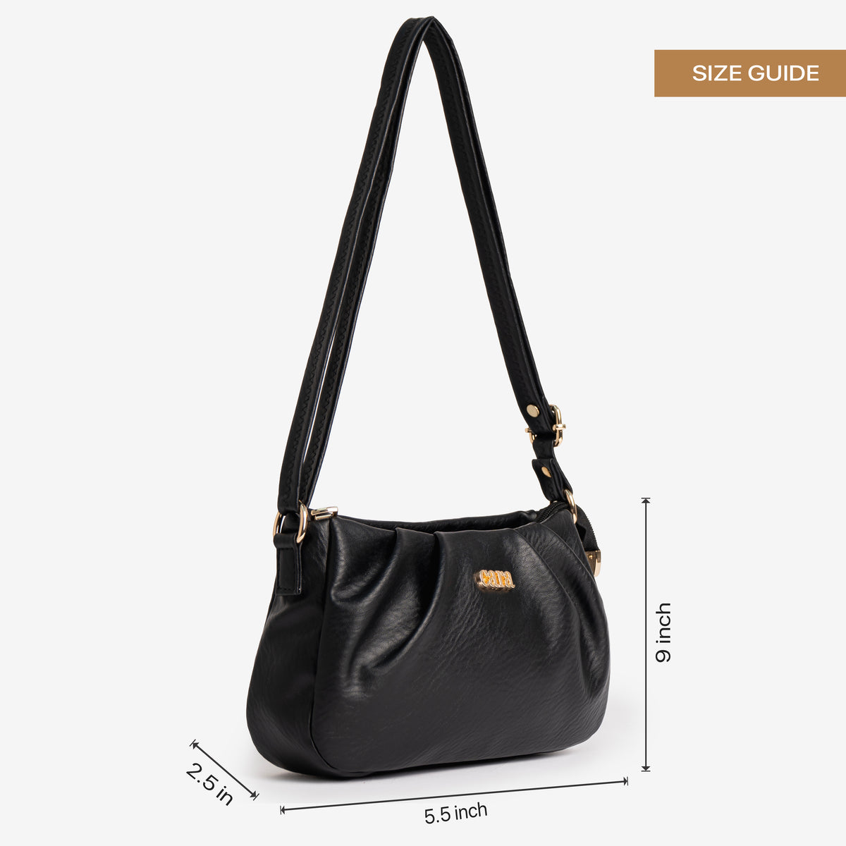 Maia Everyday Ruched Bag