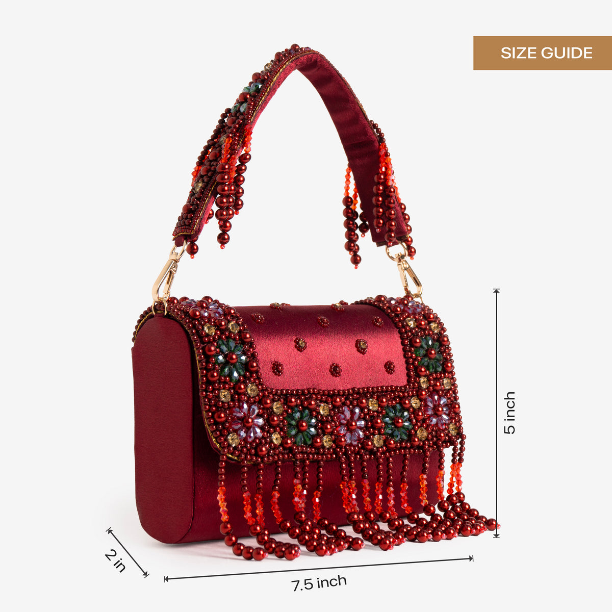 Lumi Luxe Fringe Purse