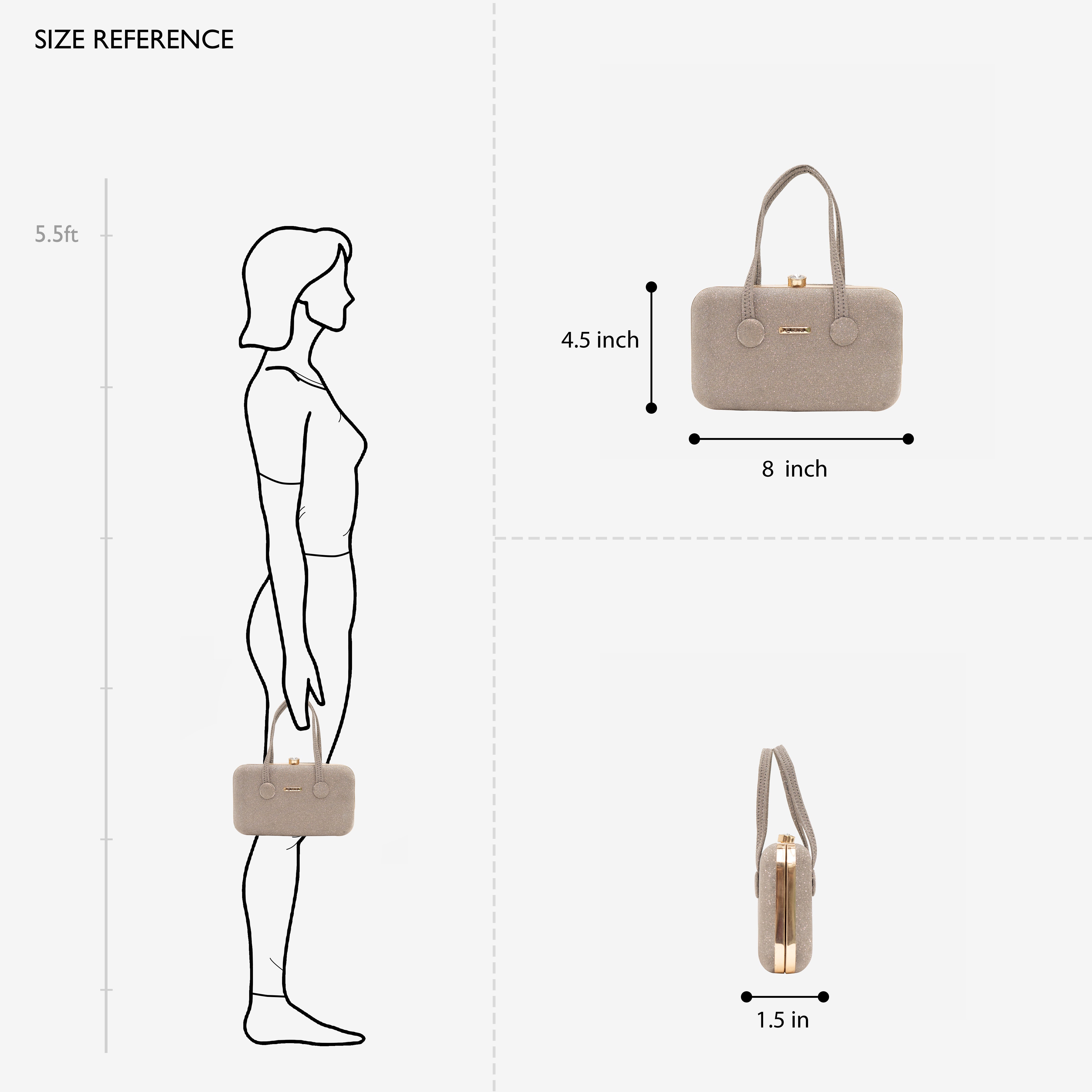 Gold Celestial Clutch | cara