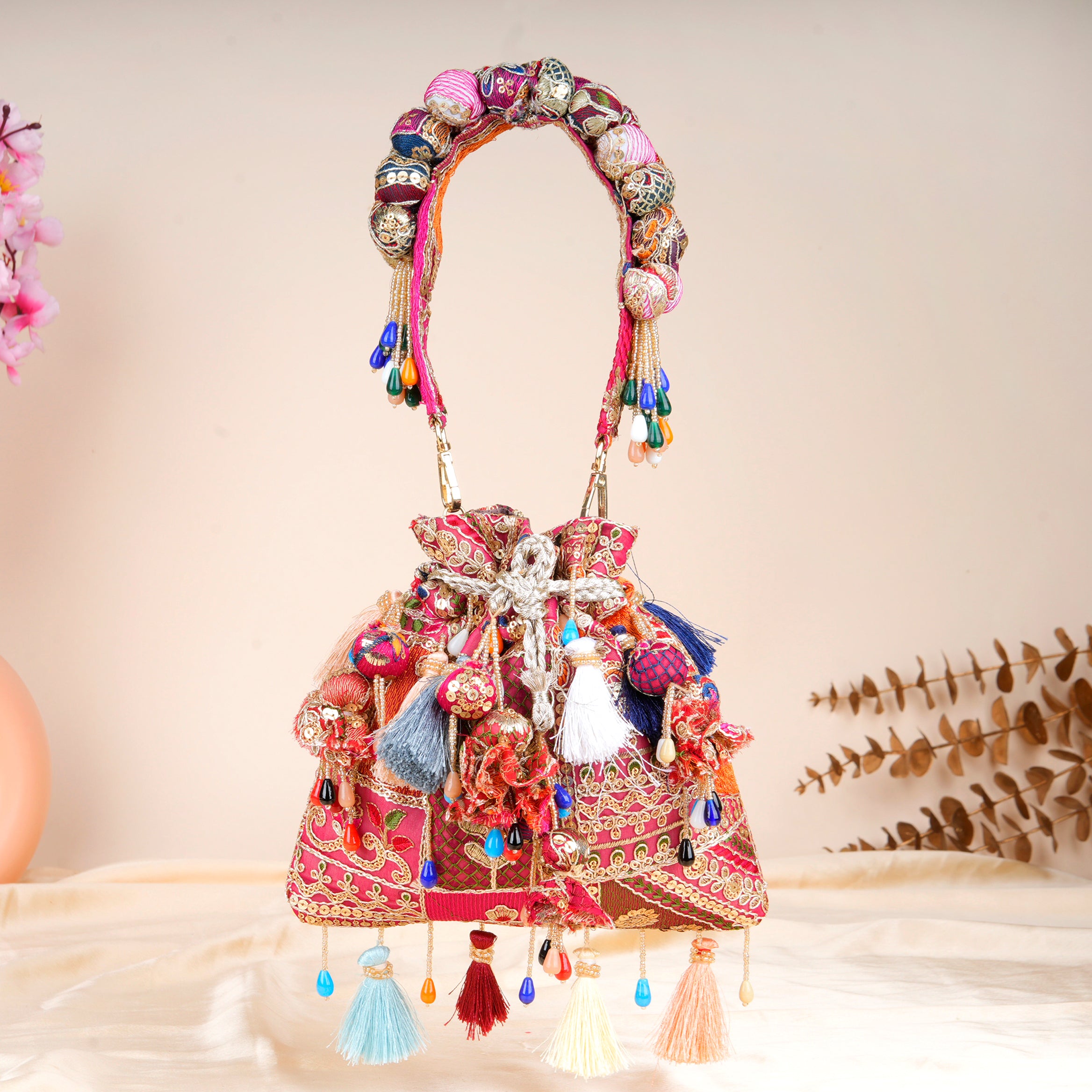 Phoolkari Charm Potli