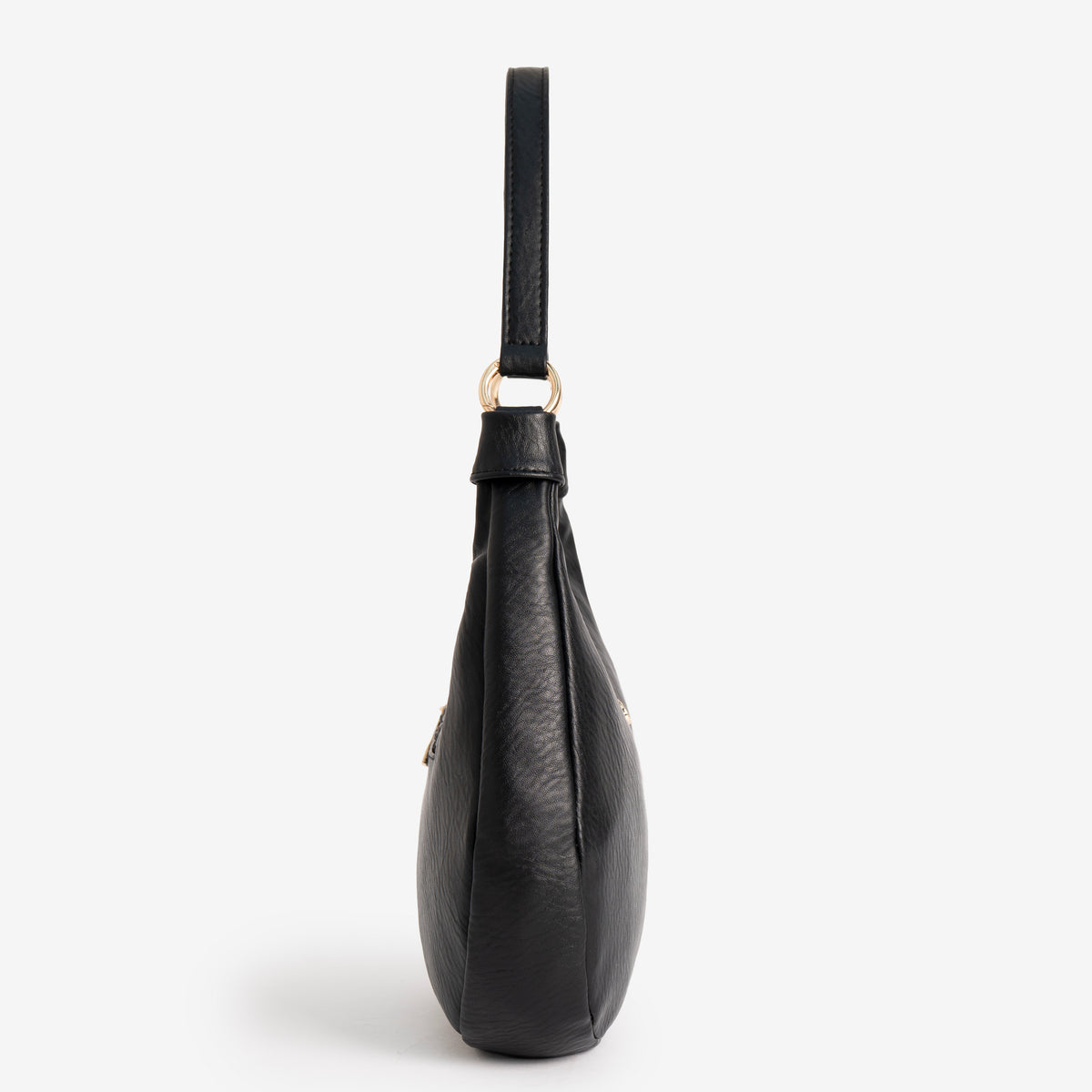 Classic Luxe Brown Hobo Bag