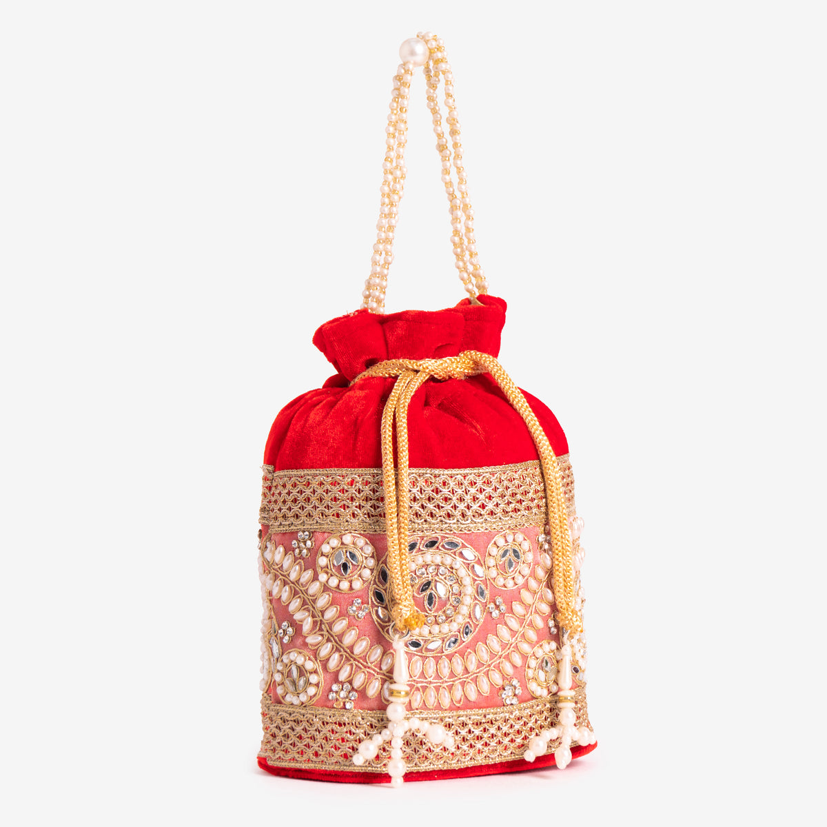 Golden Knot Potli