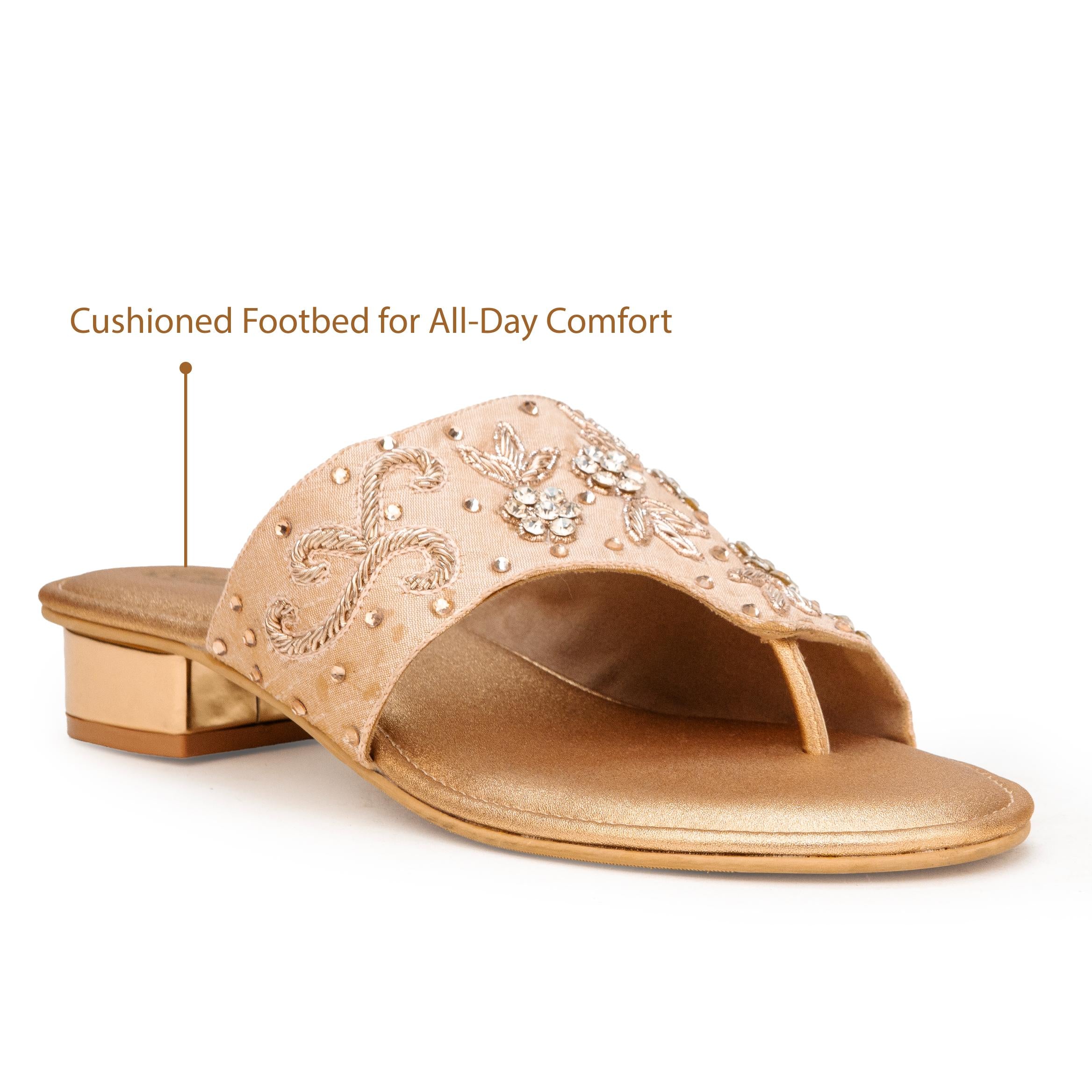Crystal Drop Heels