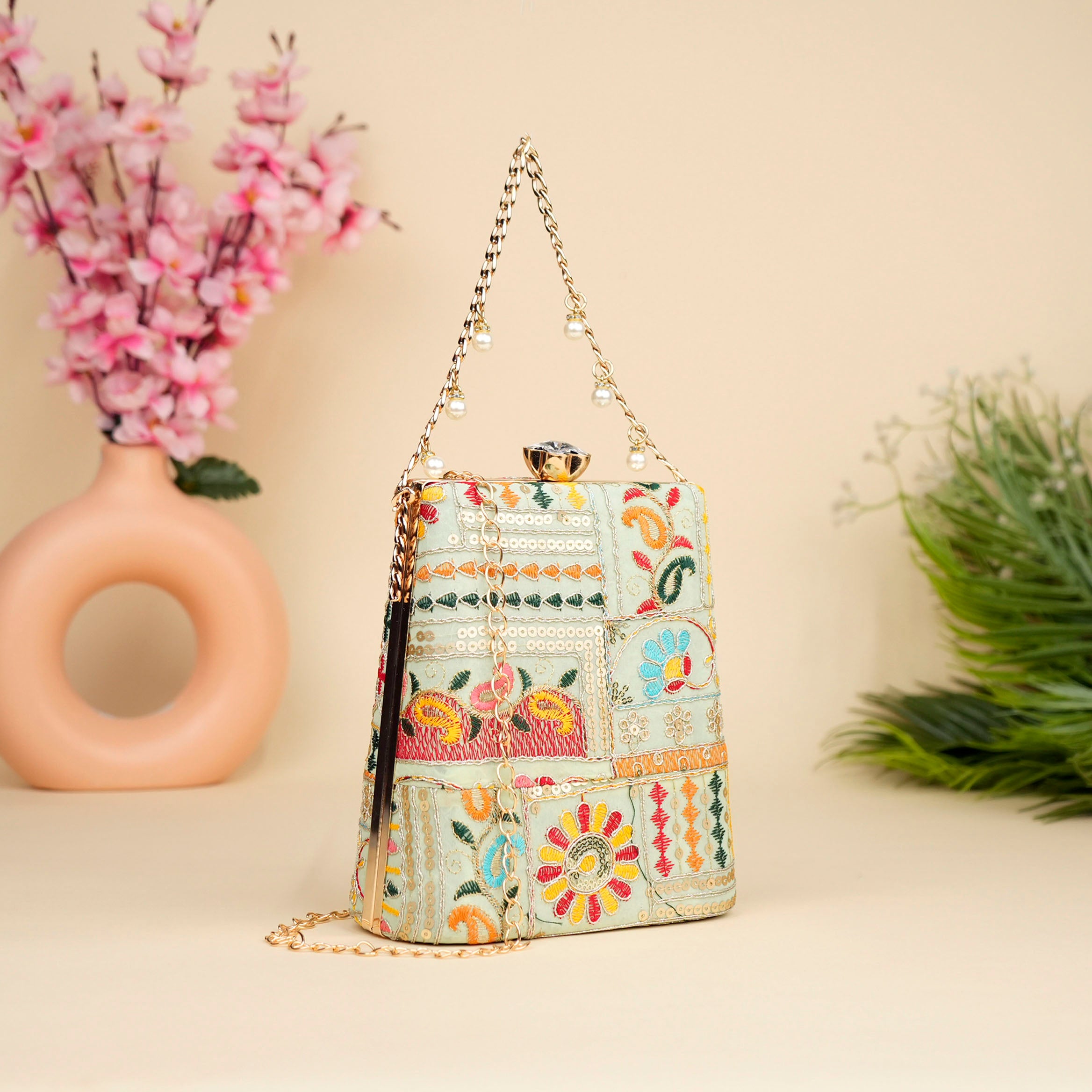 Heritage Mosaic Clutch