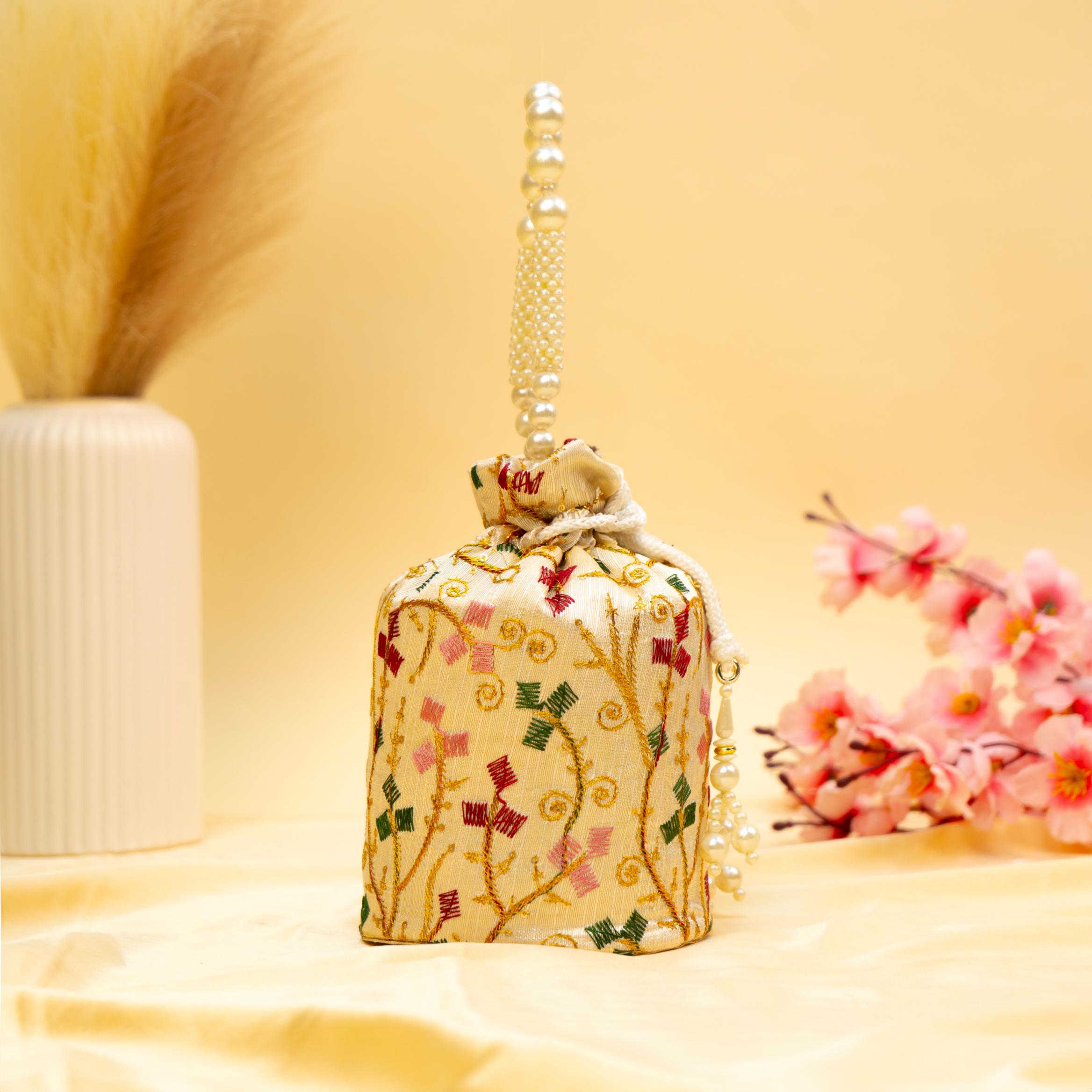 Classic Threadwork Potli