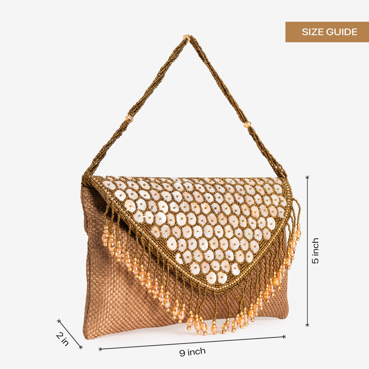 Glided Jhalar Gala Purse
