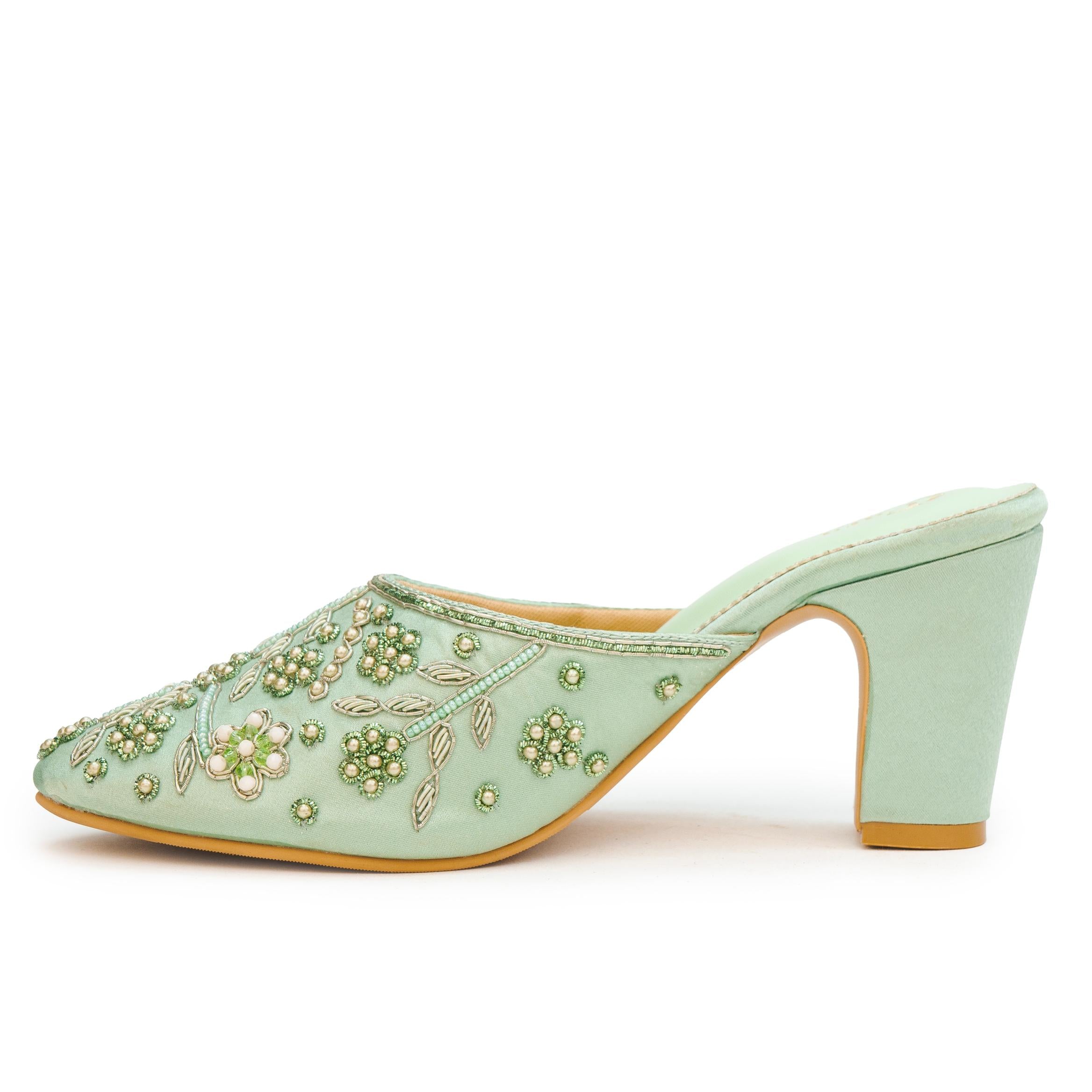 EaseFit Beaded Mules