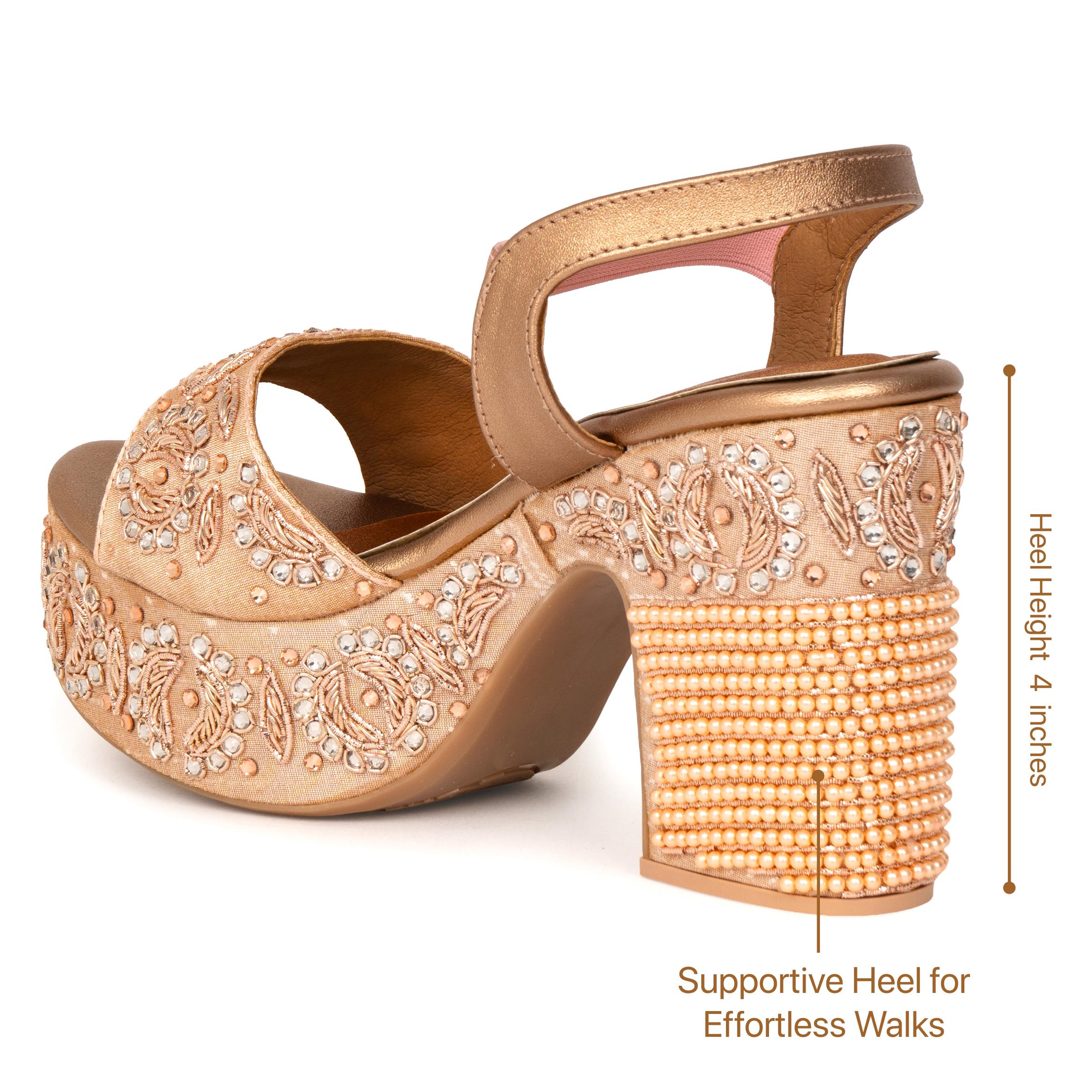 Bead Laden Heels